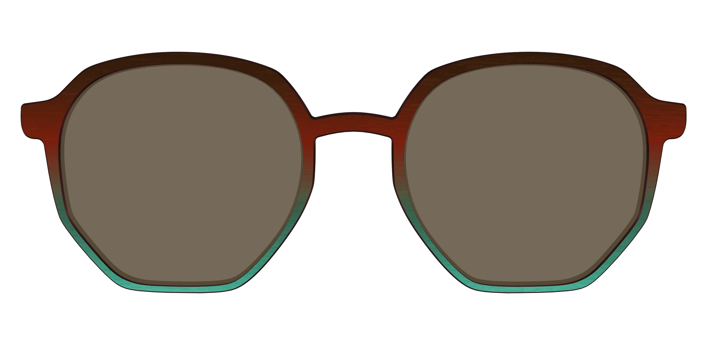 The Polarized Mahogany to Juniper Woodgrain Sun Top - Image 59