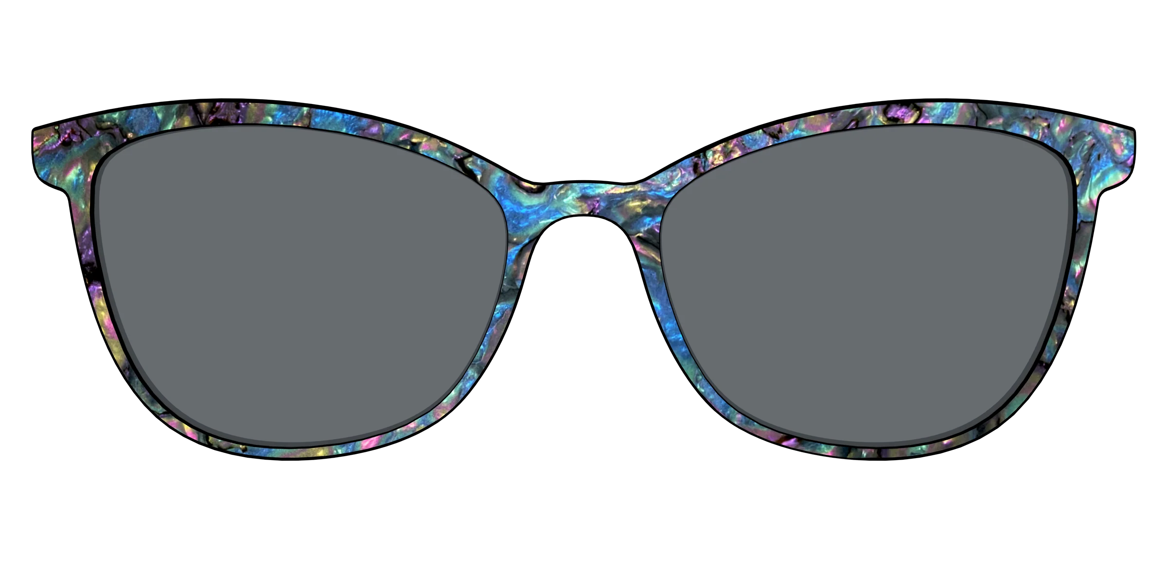 The Polarized Midnight Abalone Sun Top - Image 53