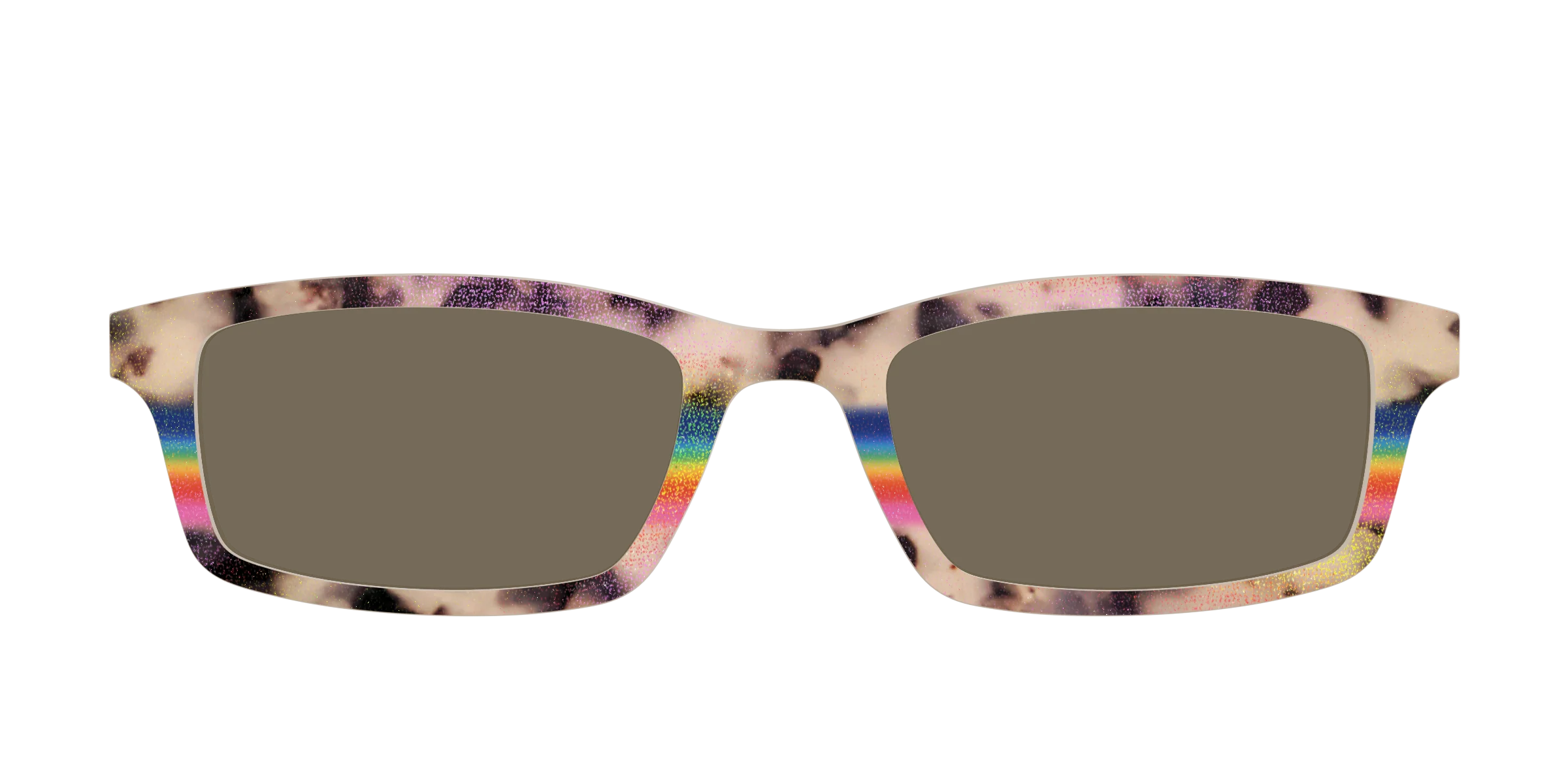 The Polarized Prism Split Tortoise Sun Top
