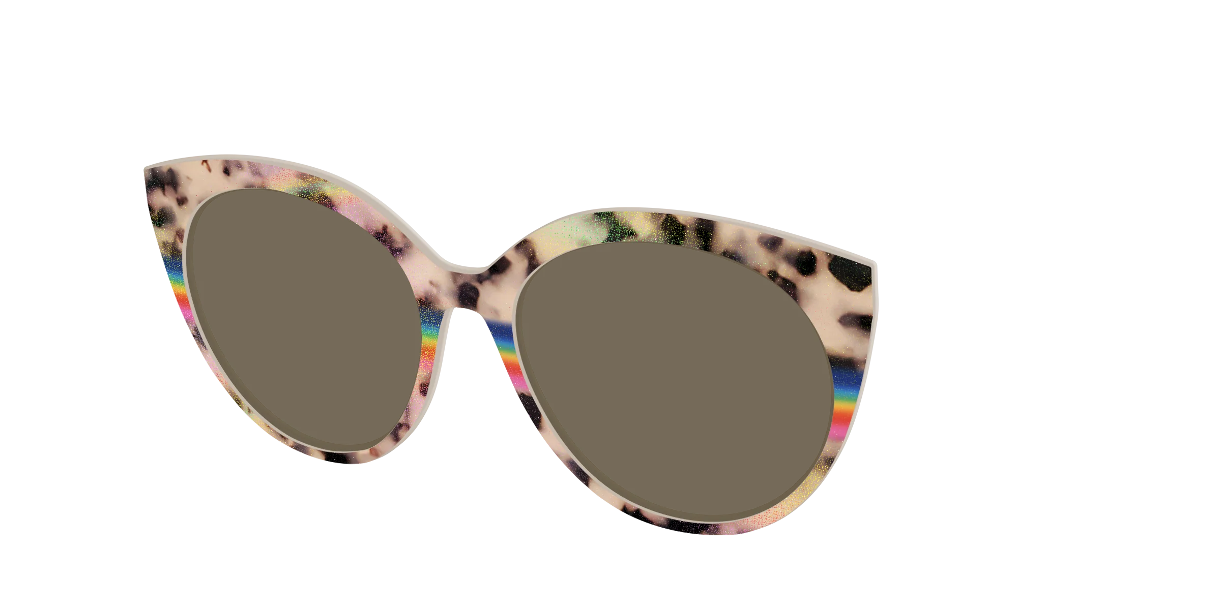 The Polarized Prism Split Tortoise Sun Top - Image 44