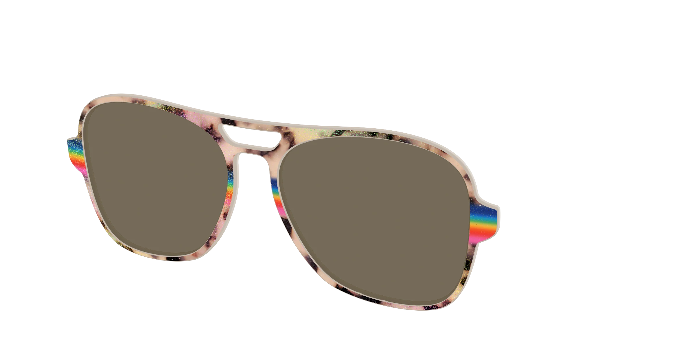 The Polarized Prism Split Tortoise Sun Top - Image 52