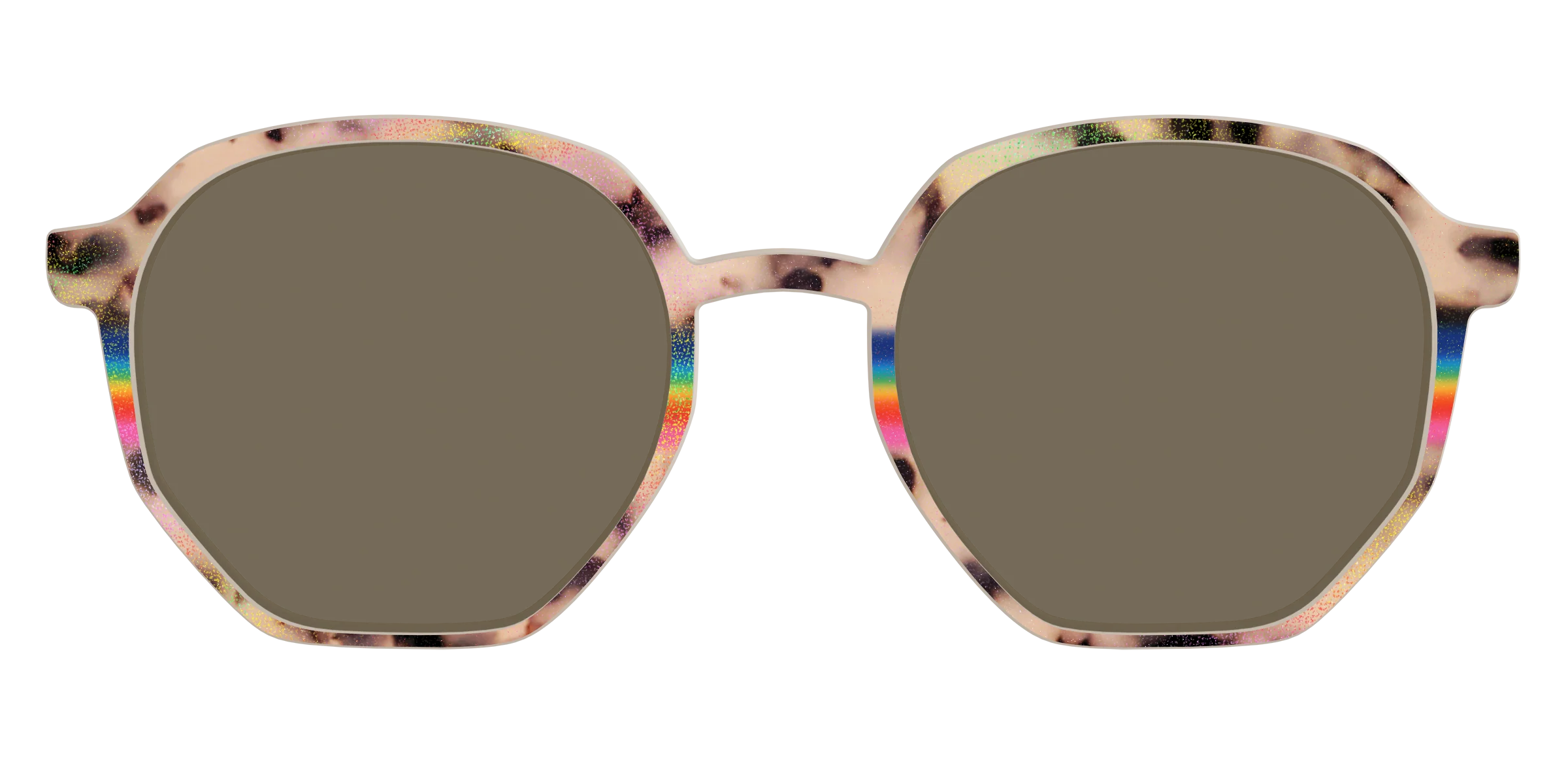 The Polarized Prism Split Tortoise Sun Top - Image 59