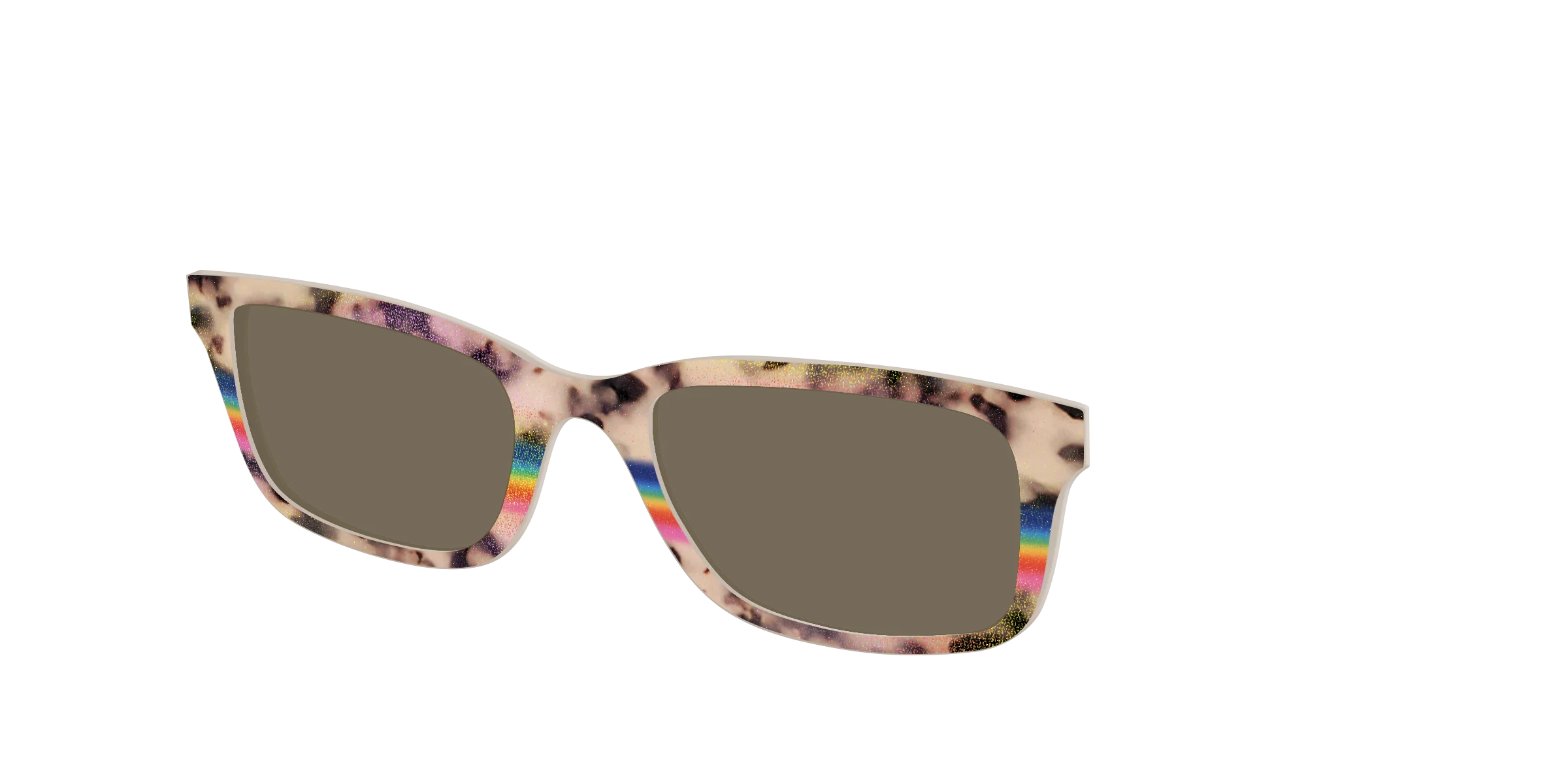 The Polarized Prism Split Tortoise Sun Top - Image 6
