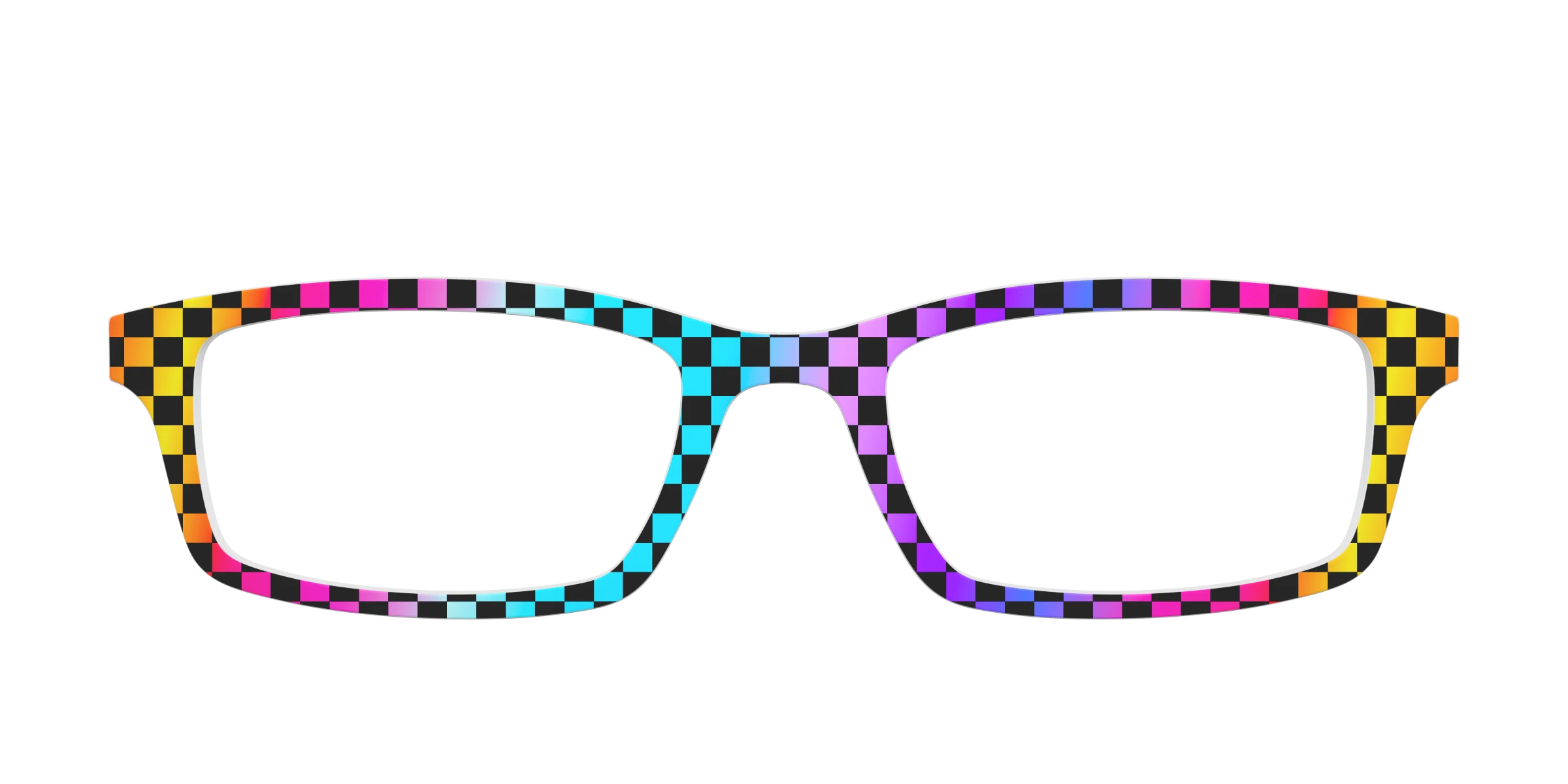 The Rainbow Checkerboard