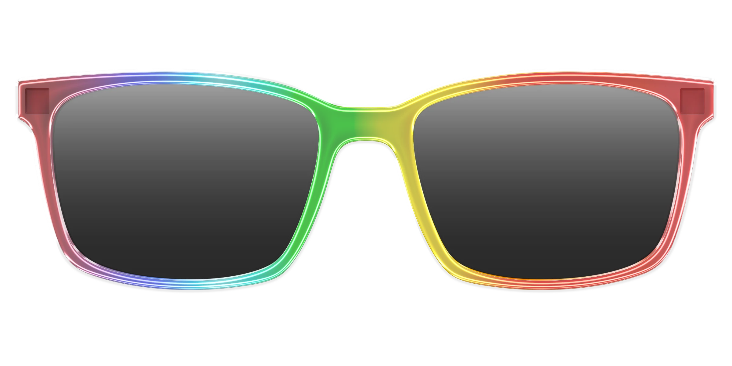 The Polarized Rainbow Gradient Sun Top - Image 11