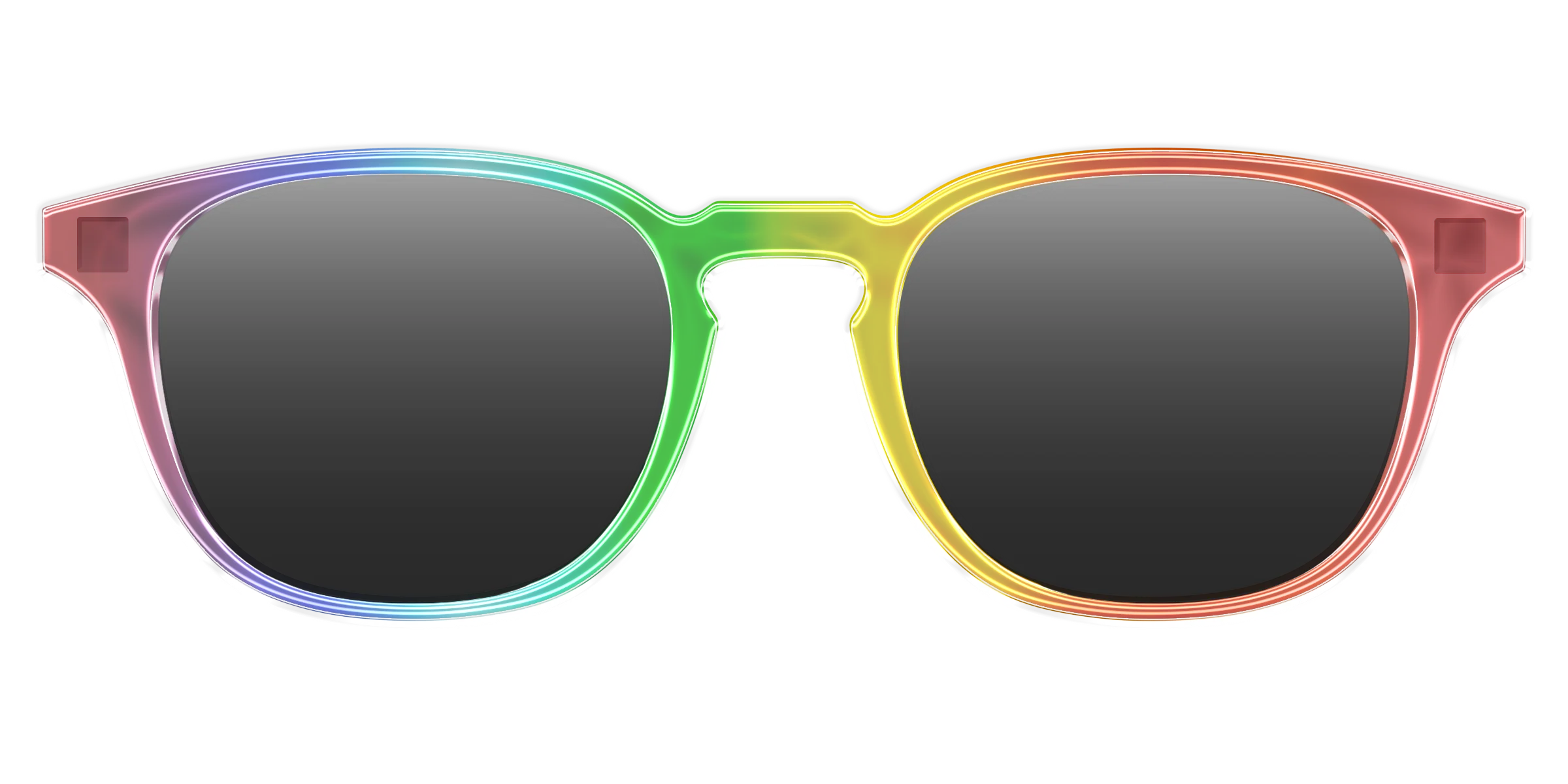 The Polarized Rainbow Gradient Sun Top - Image 17