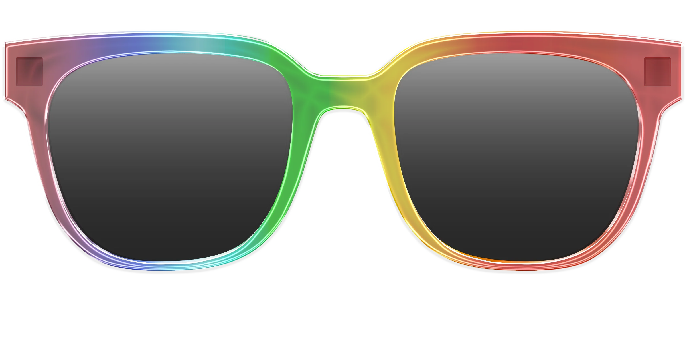 The Polarized Rainbow Gradient Sun Top - Image 31