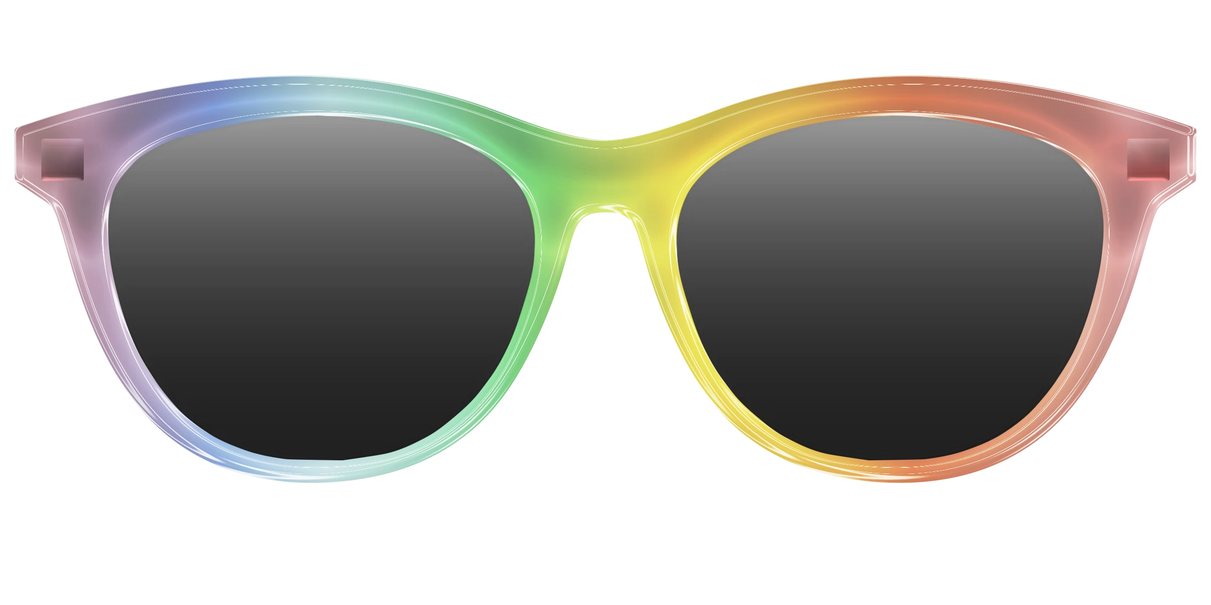 The Polarized Rainbow Gradient Sun Top - Image 41