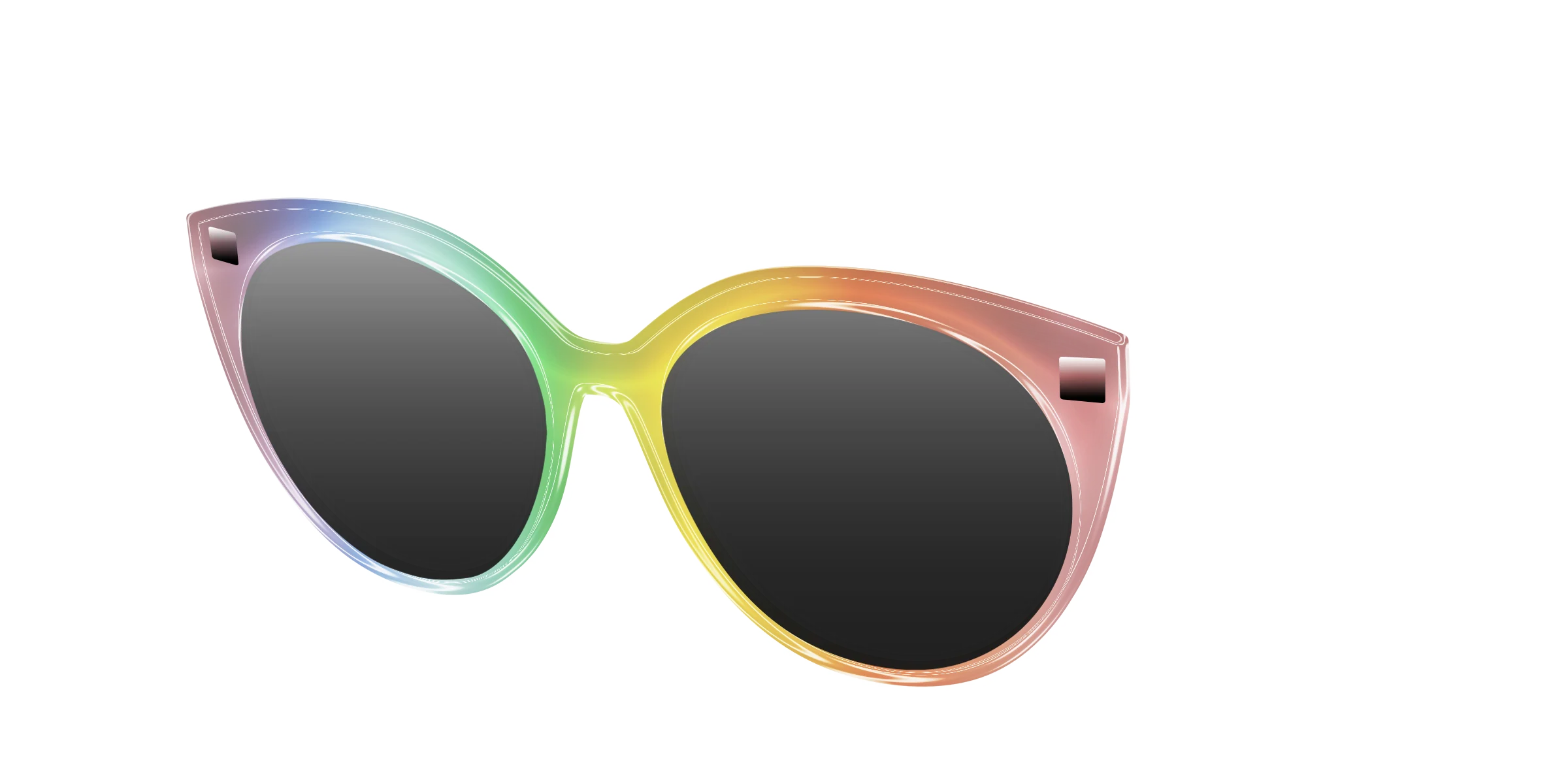 The Polarized Rainbow Gradient Sun Top - Image 44