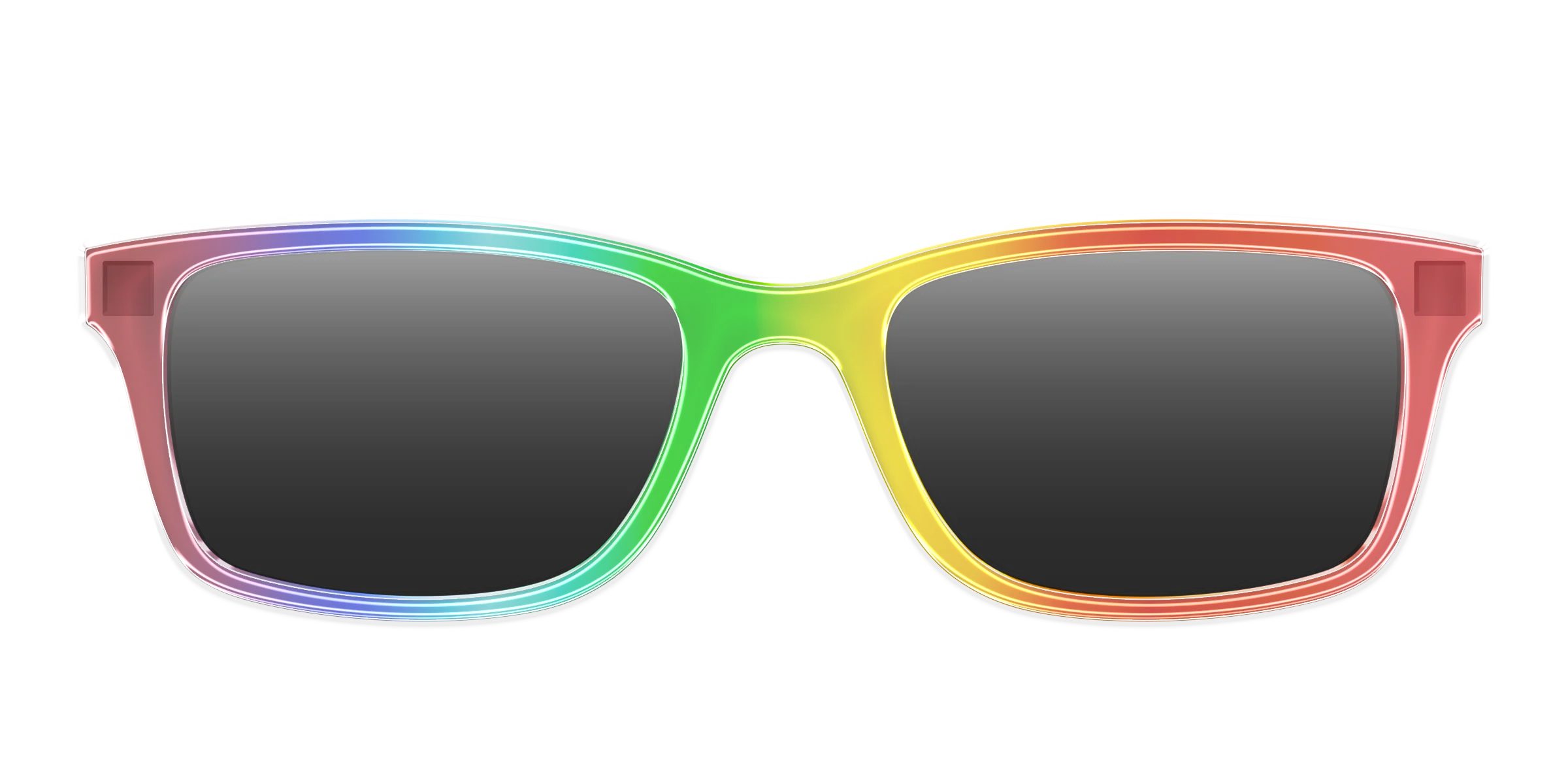 The Polarized Rainbow Gradient Sun Top - Image 5