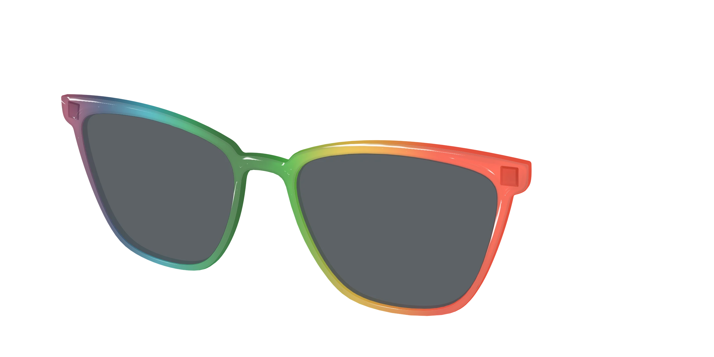 The Polarized Rainbow Gradient Sun Top - Image 58