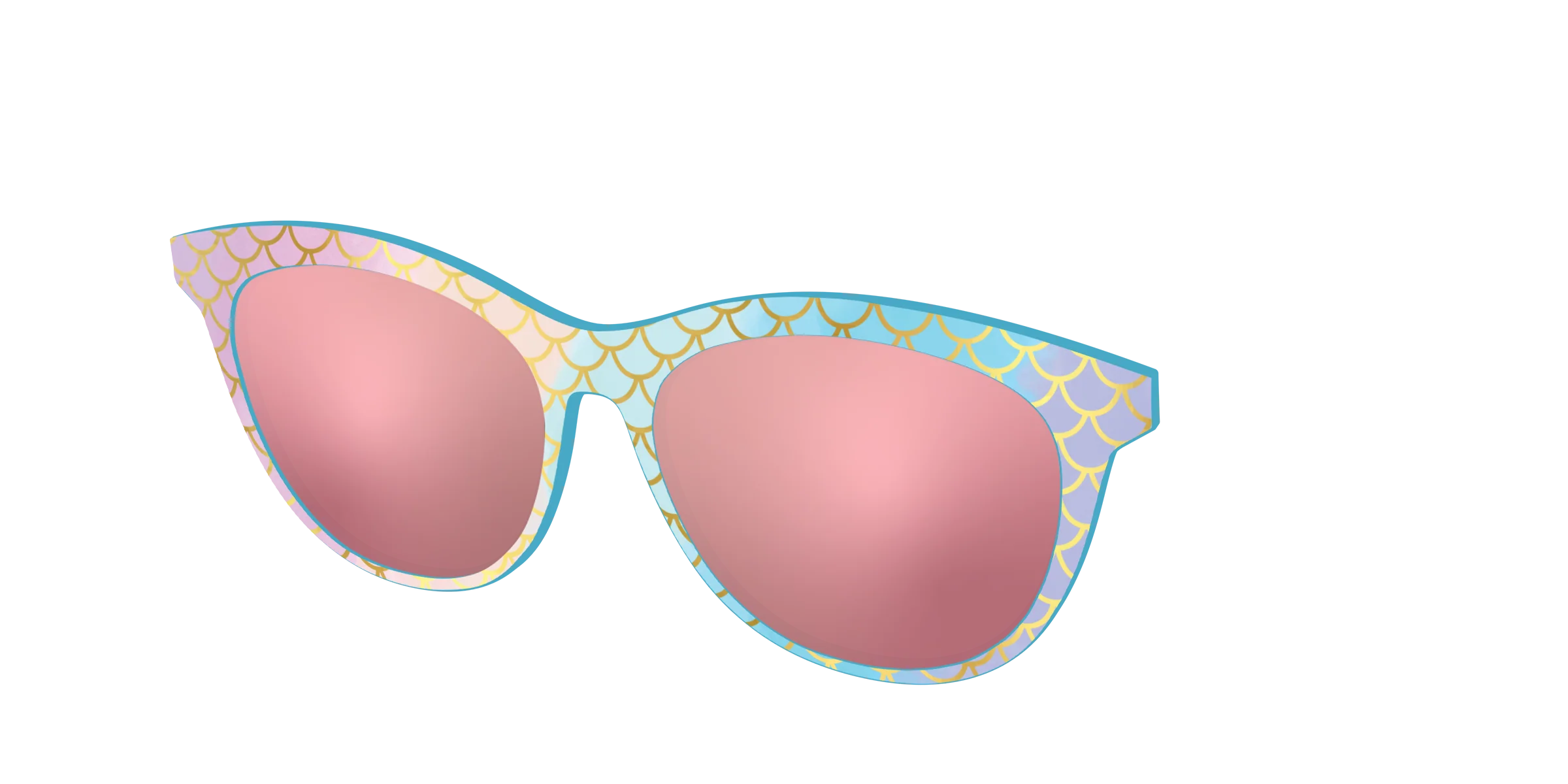 The Polarized Rainbow Mermaid Sun Top - Image 24