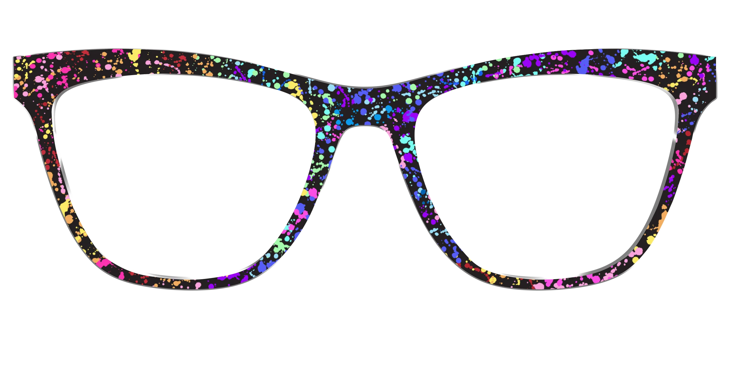 The Rainbow Splatter Black - Image 29
