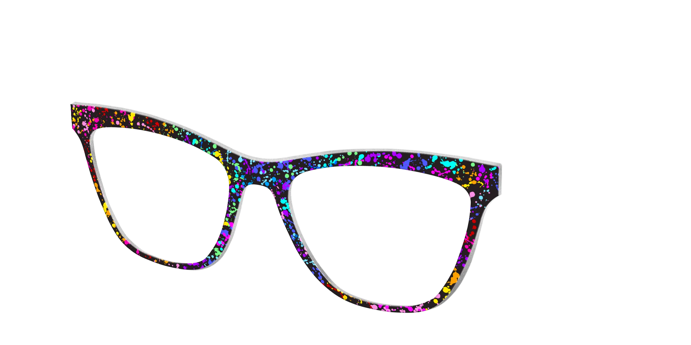The Rainbow Splatter Black - Image 30