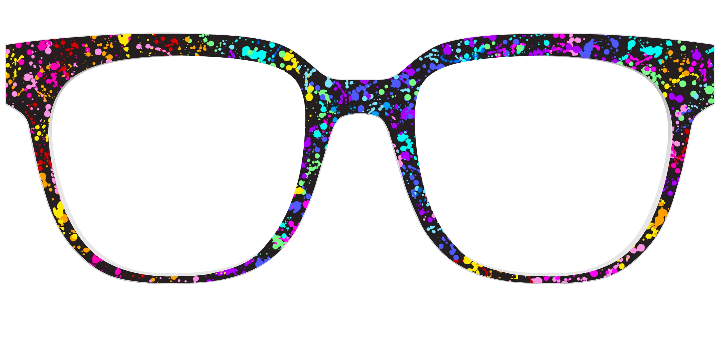 The Rainbow Splatter Black - Image 31