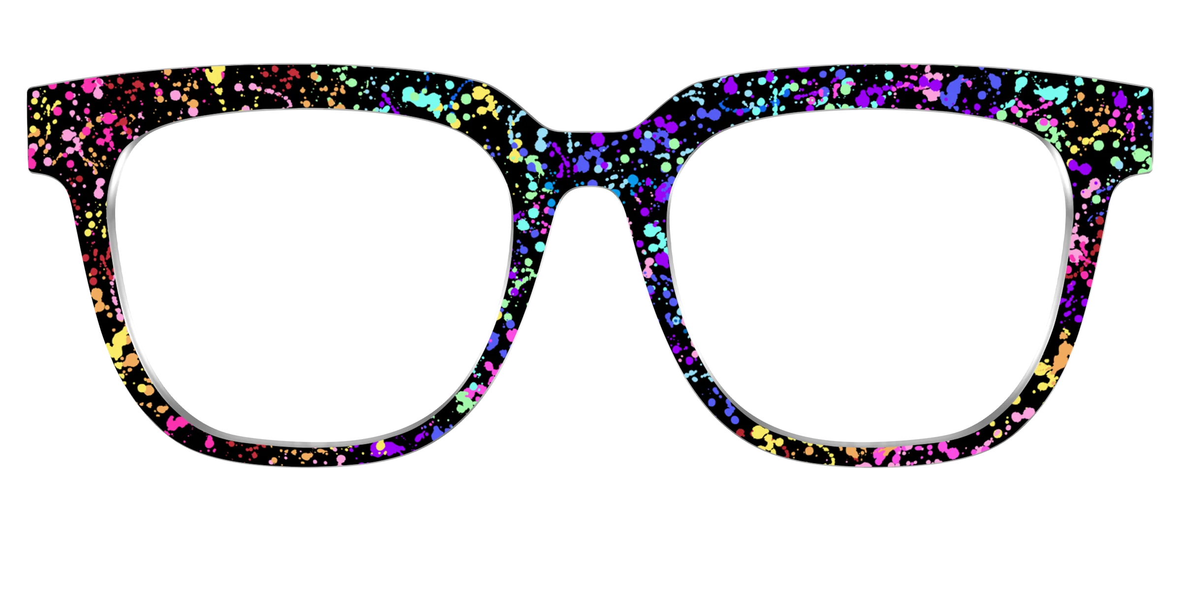 The Rainbow Splatter Black - Image 37