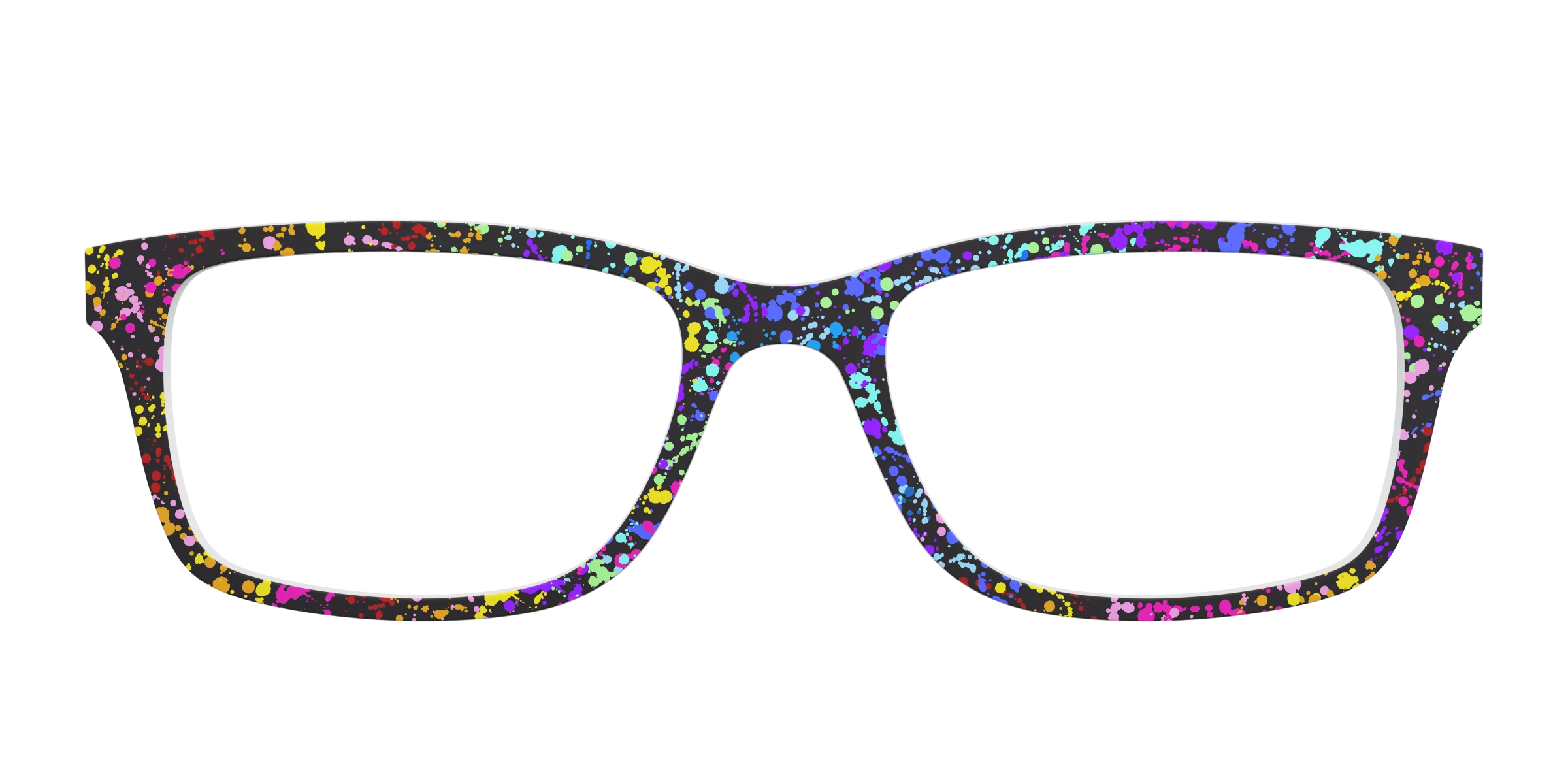 The Rainbow Splatter Black - Image 5