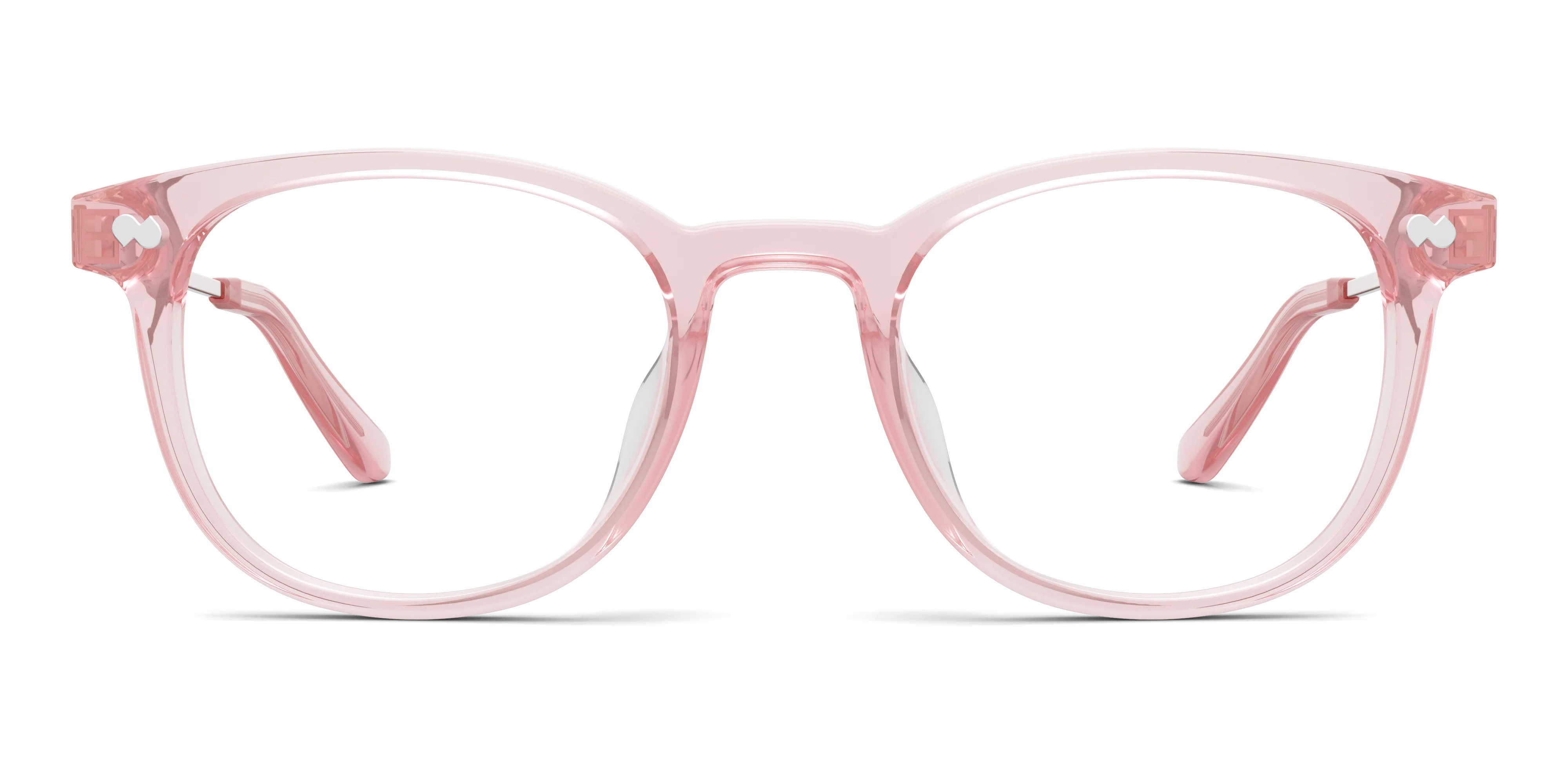 The Reese - Pink Clear Acetate Rose Gold Metal - Image 2