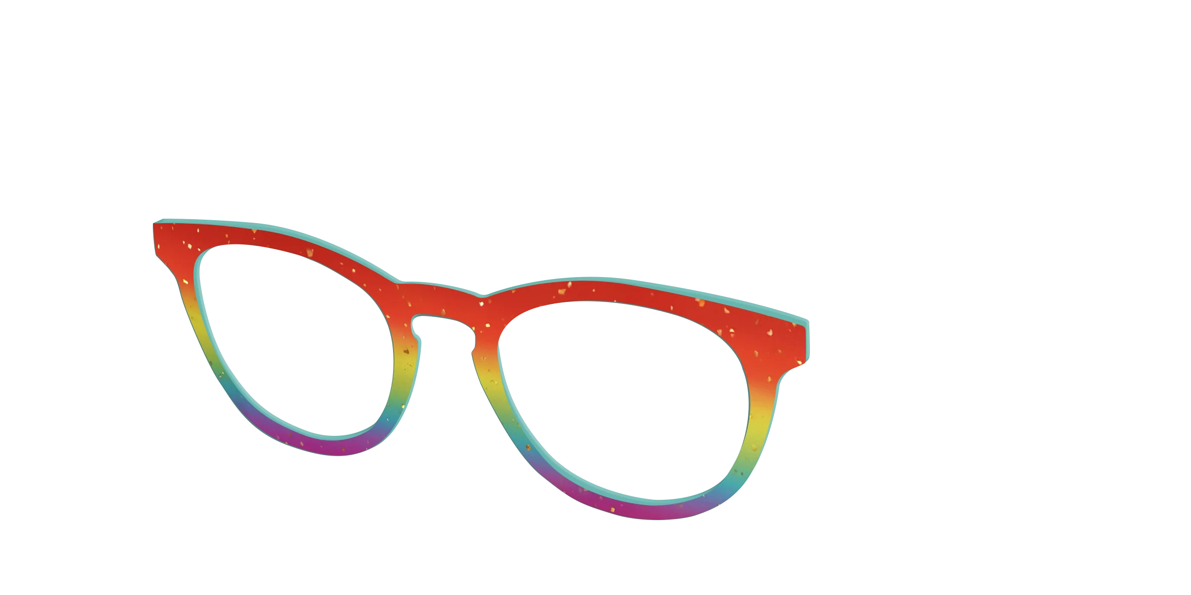 The Spectrum Gradient with Gold Flakes - Image 4