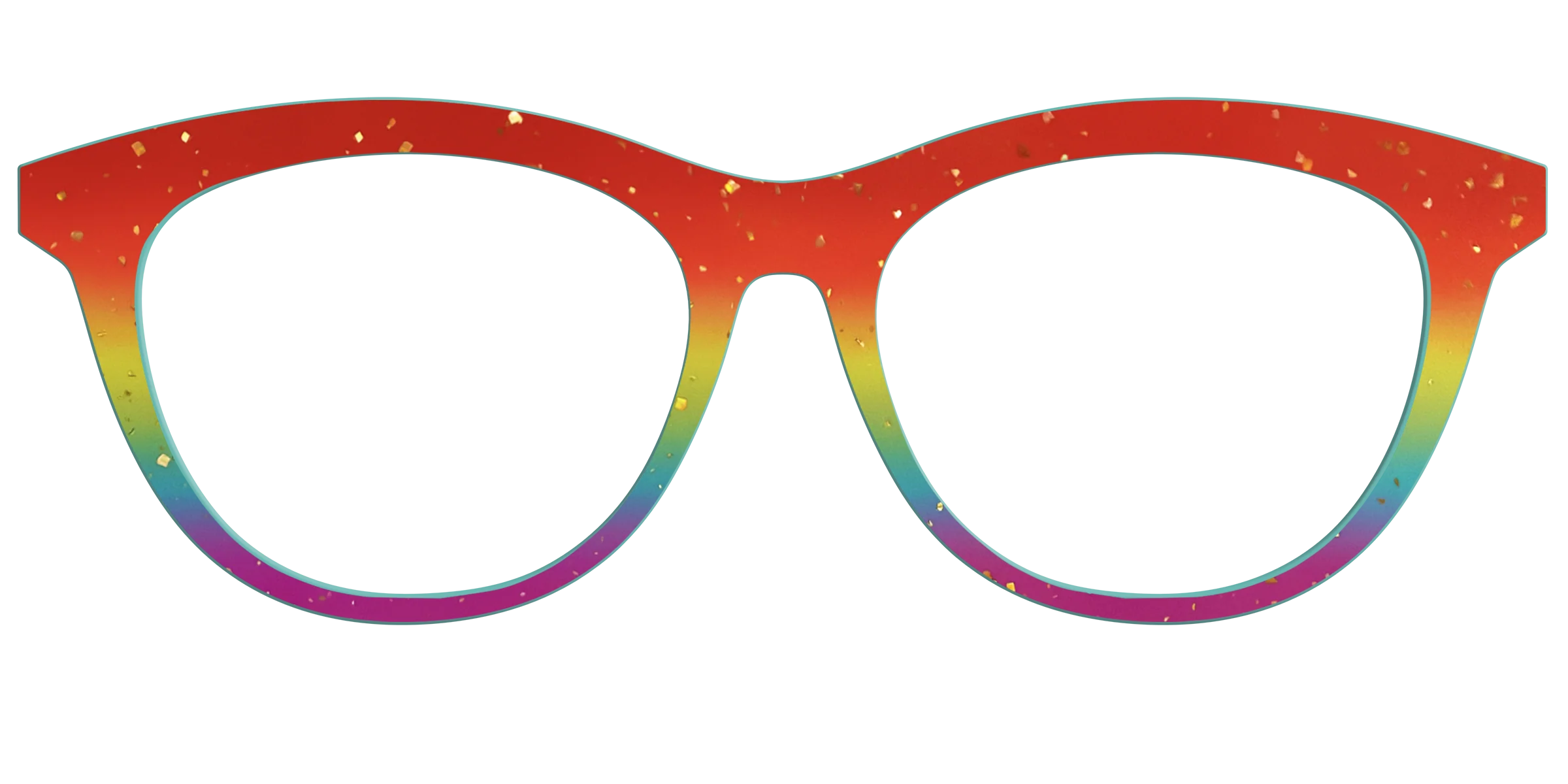 The Spectrum Gradient with Gold Flakes - Image 41