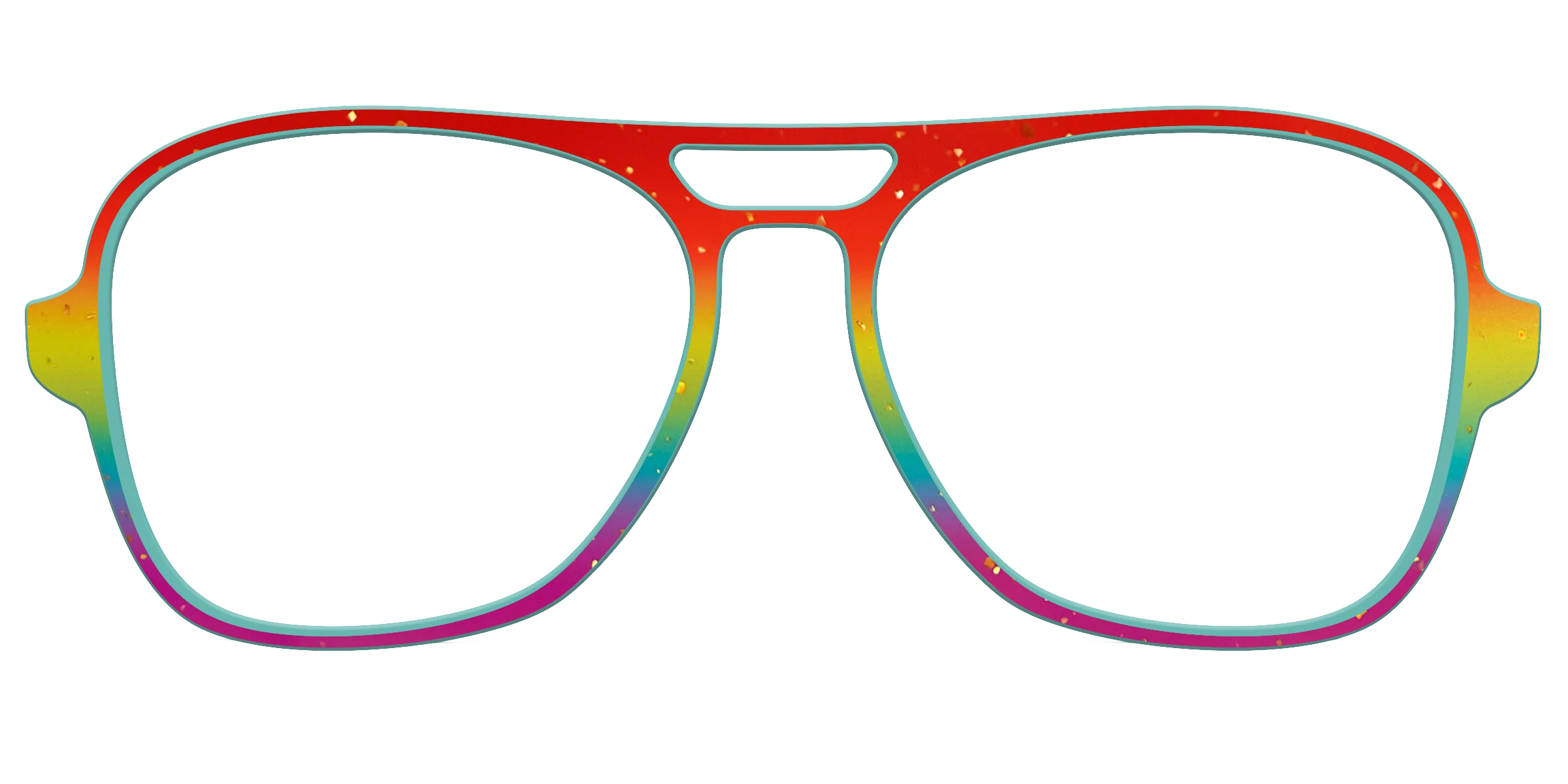 The Spectrum Gradient with Gold Flakes - Image 51