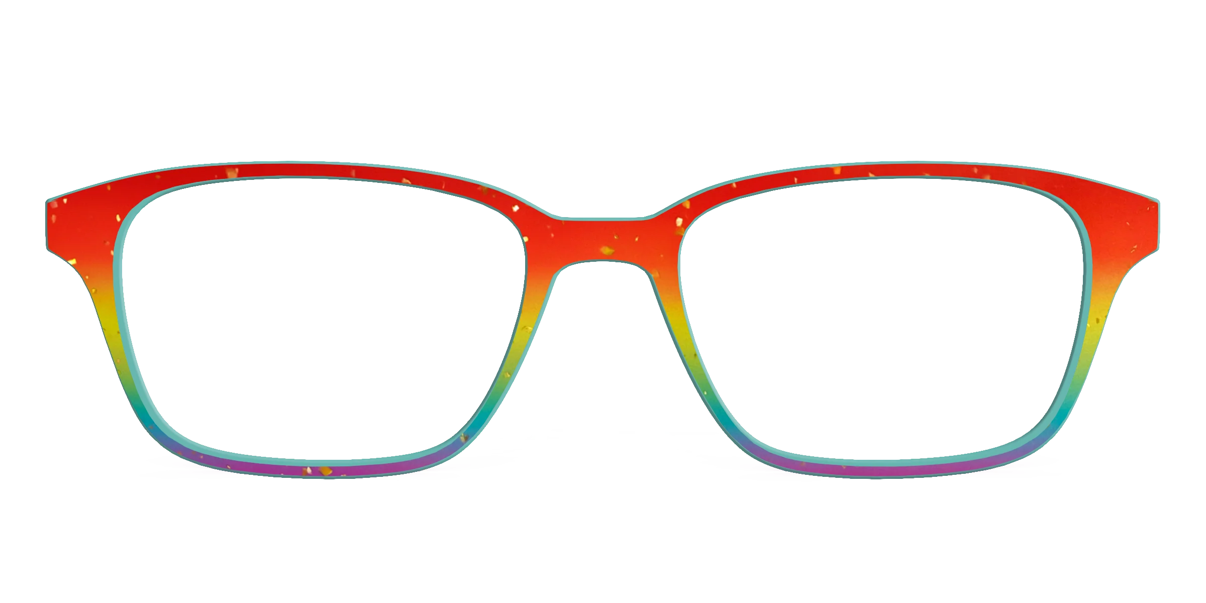 The Spectrum Gradient with Gold Flakes - Image 55