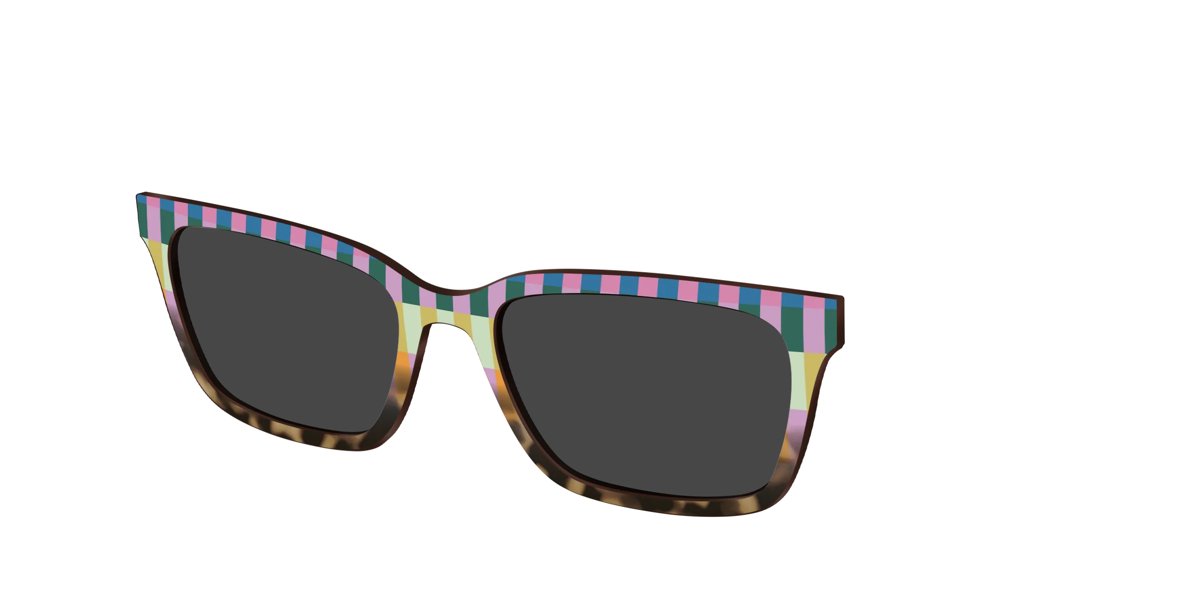 The Polarized Summer Stripes Tortoise Sun Top - Image 10