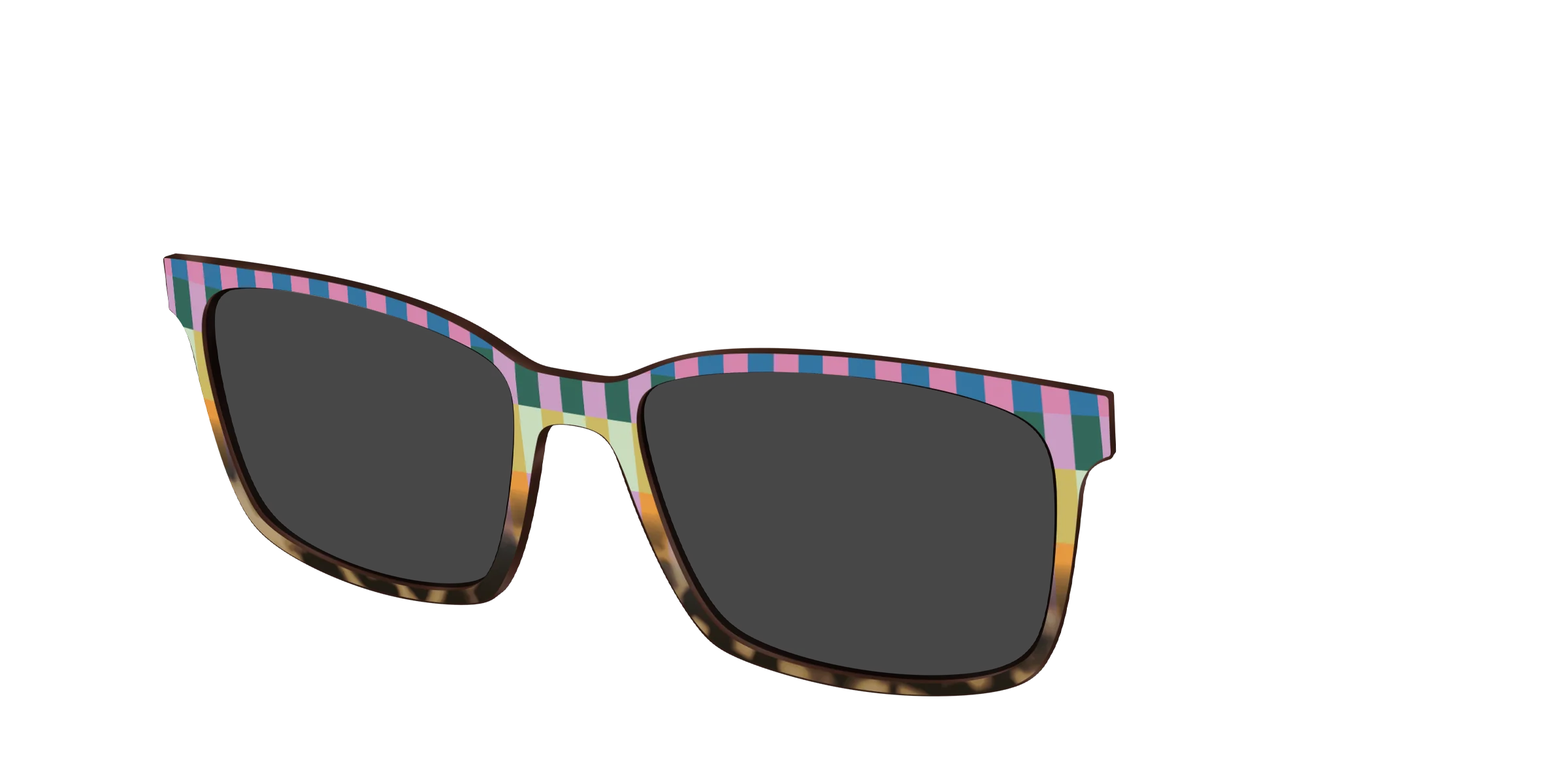 The Polarized Summer Stripes Tortoise Sun Top - Image 12