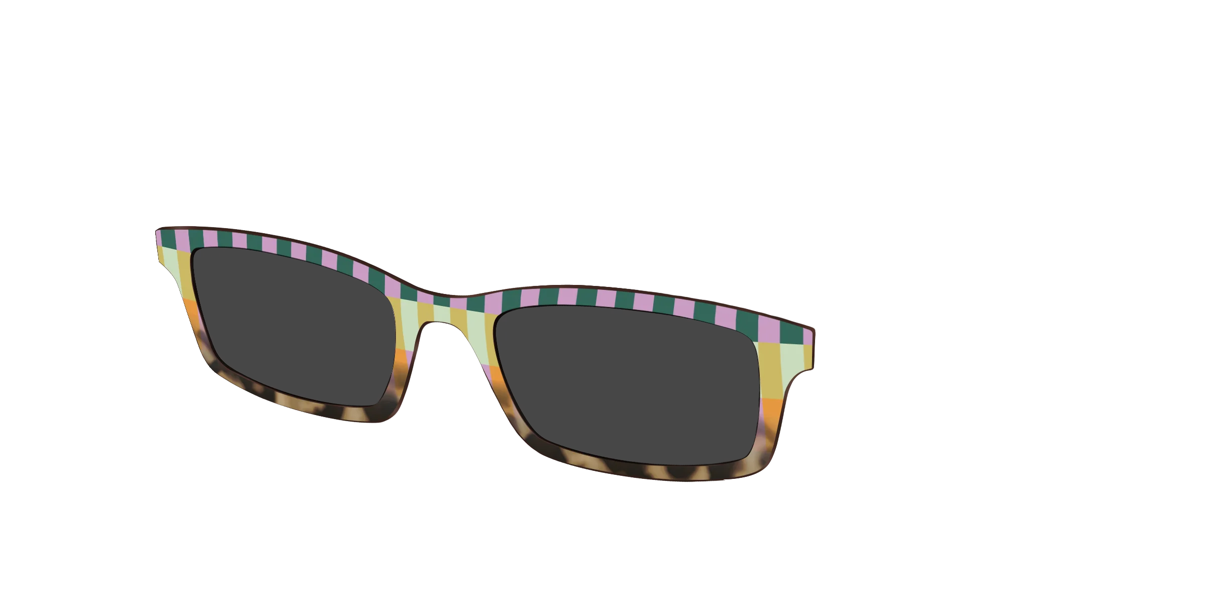 The Polarized Summer Stripes Tortoise Sun Top - Image 2