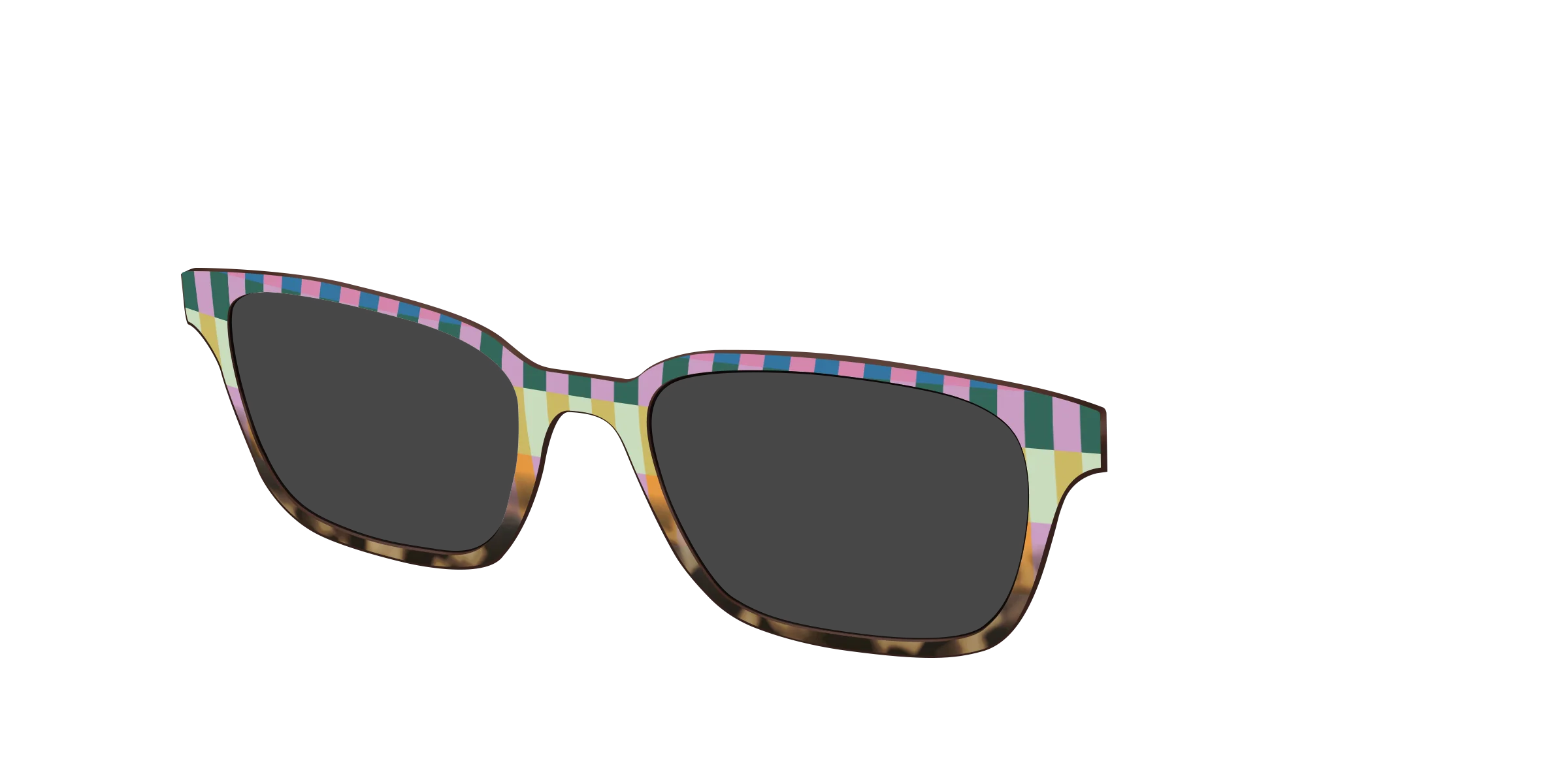 The Polarized Summer Stripes Tortoise Sun Top - Image 22