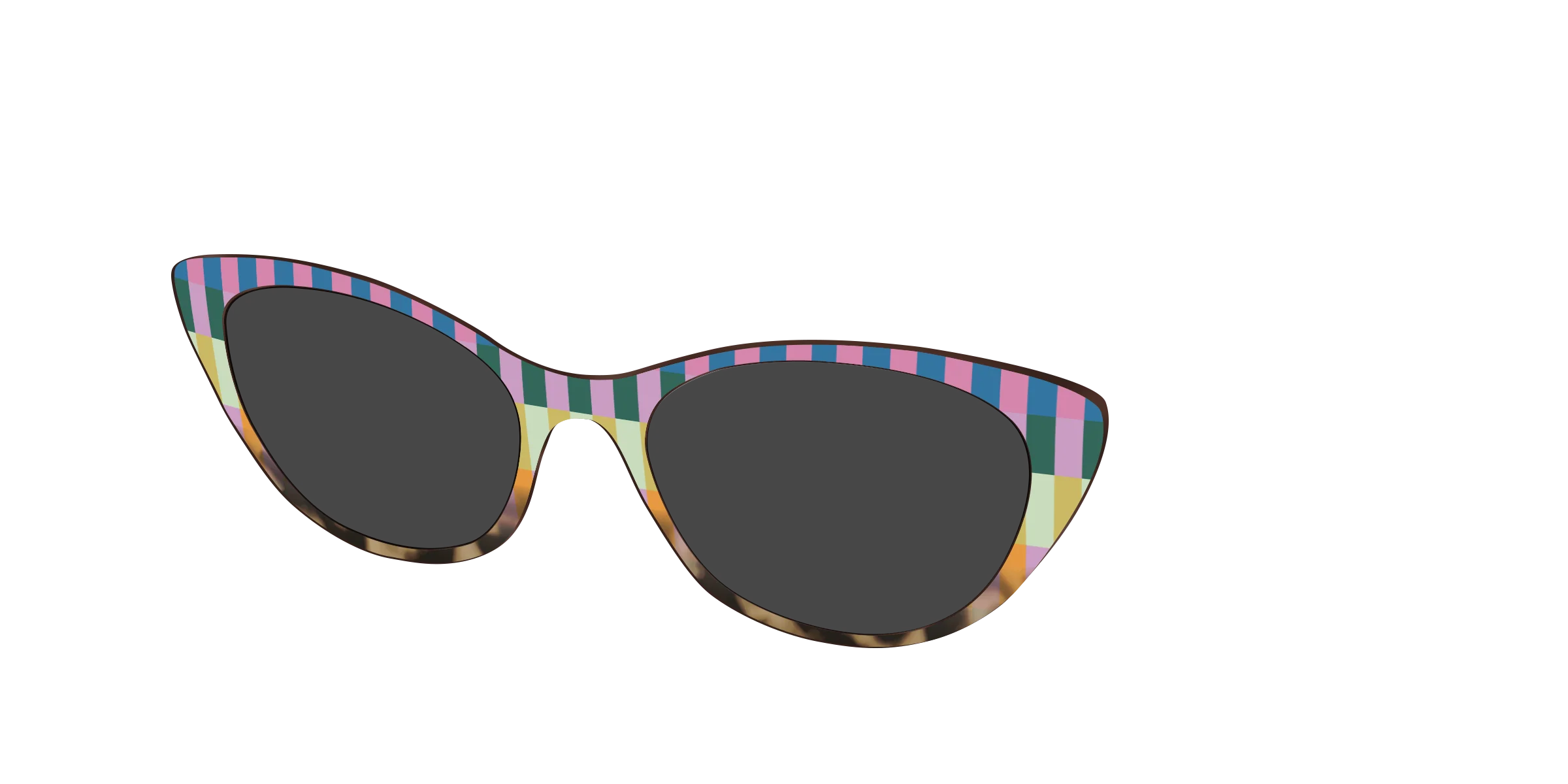 The Polarized Summer Stripes Tortoise Sun Top - Image 24