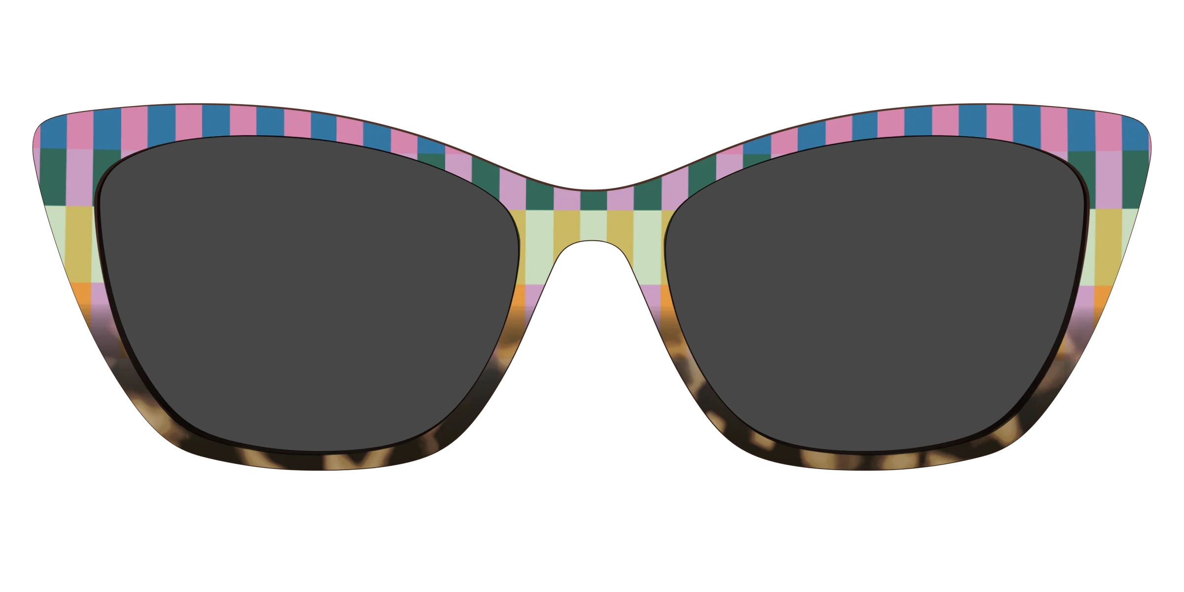 The Polarized Summer Stripes Tortoise Sun Top - Image 25