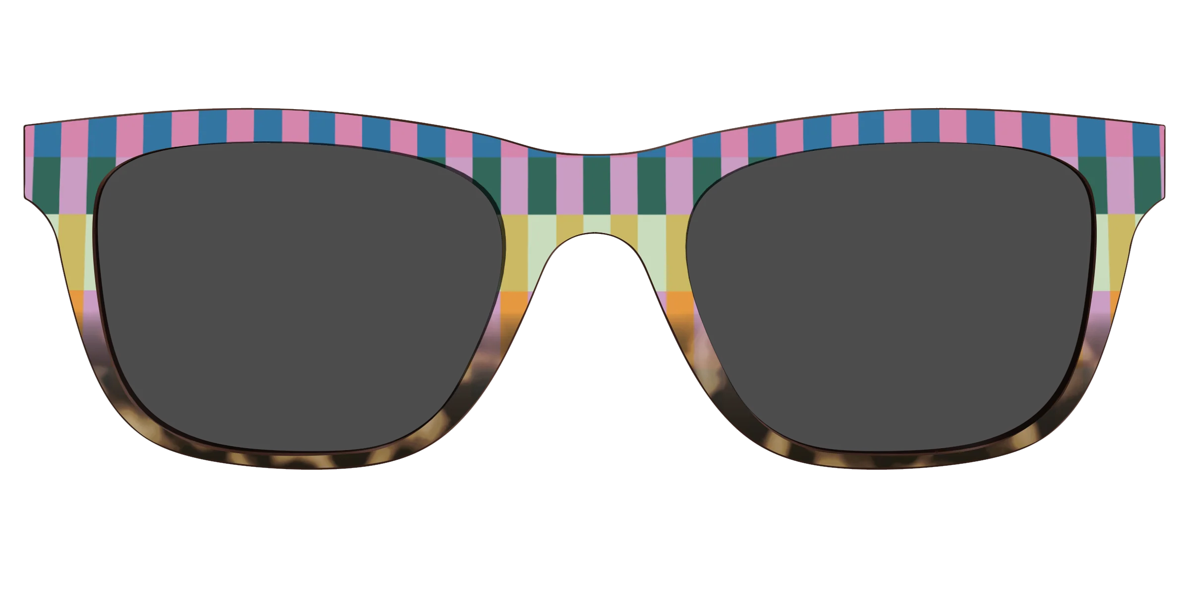 The Polarized Summer Stripes Tortoise Sun Top - Image 27