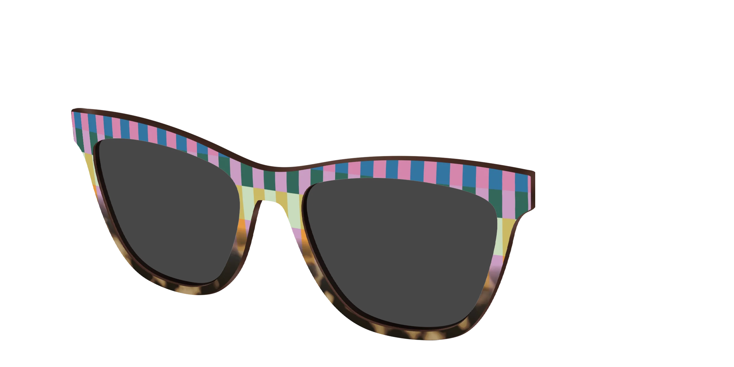 The Polarized Summer Stripes Tortoise Sun Top - Image 30
