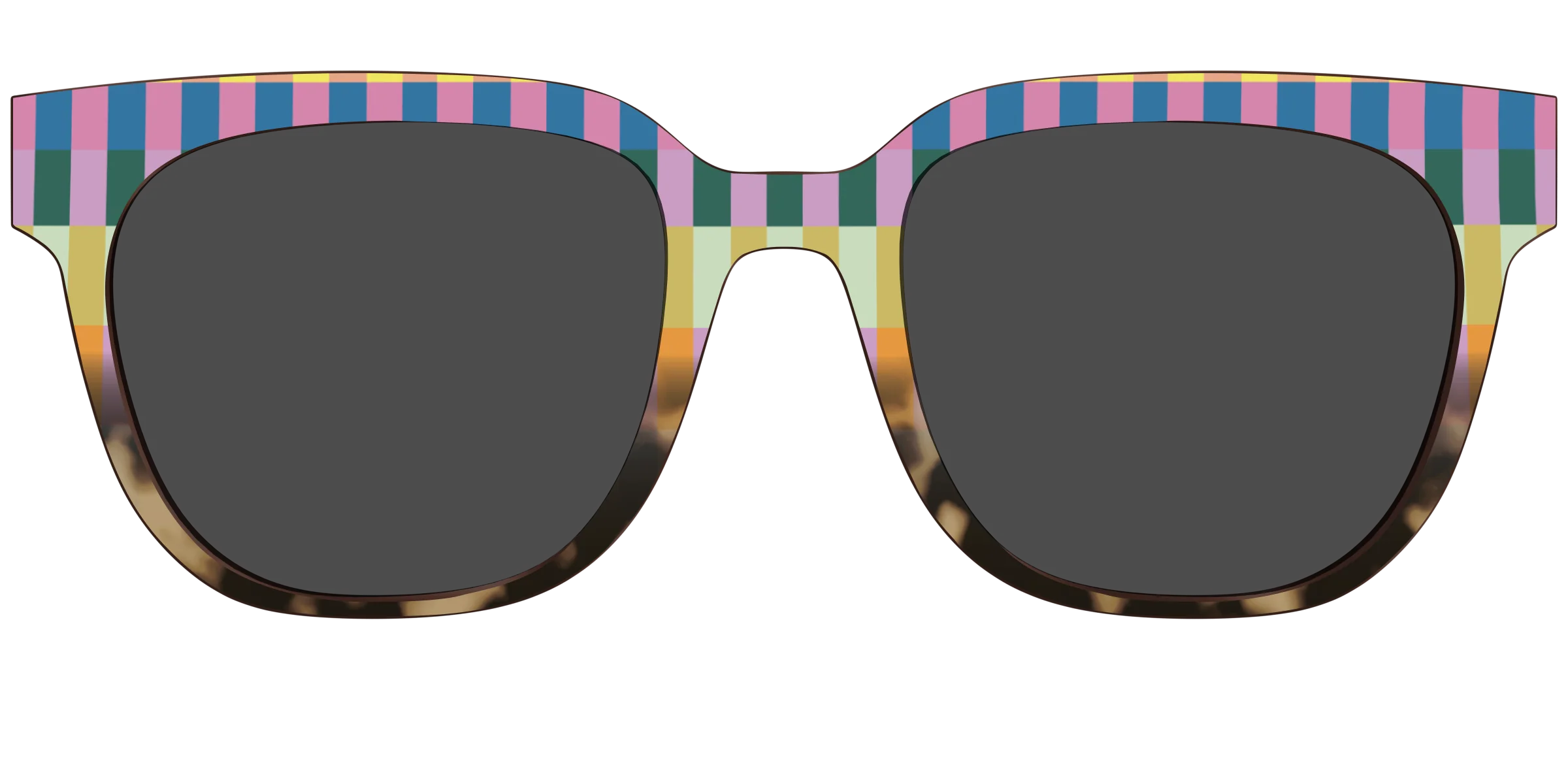 The Polarized Summer Stripes Tortoise Sun Top - Image 31