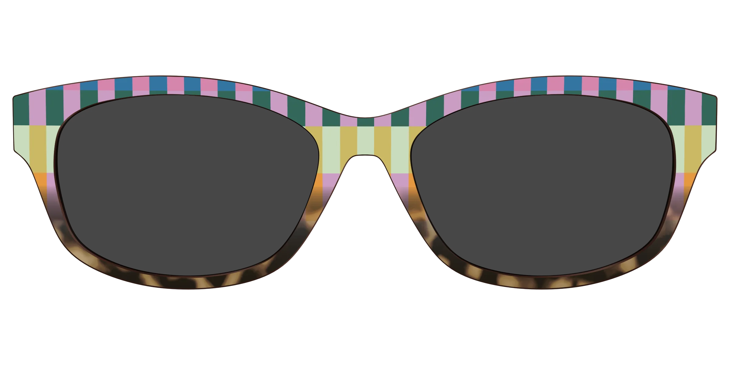 The Polarized Summer Stripes Tortoise Sun Top - Image 39