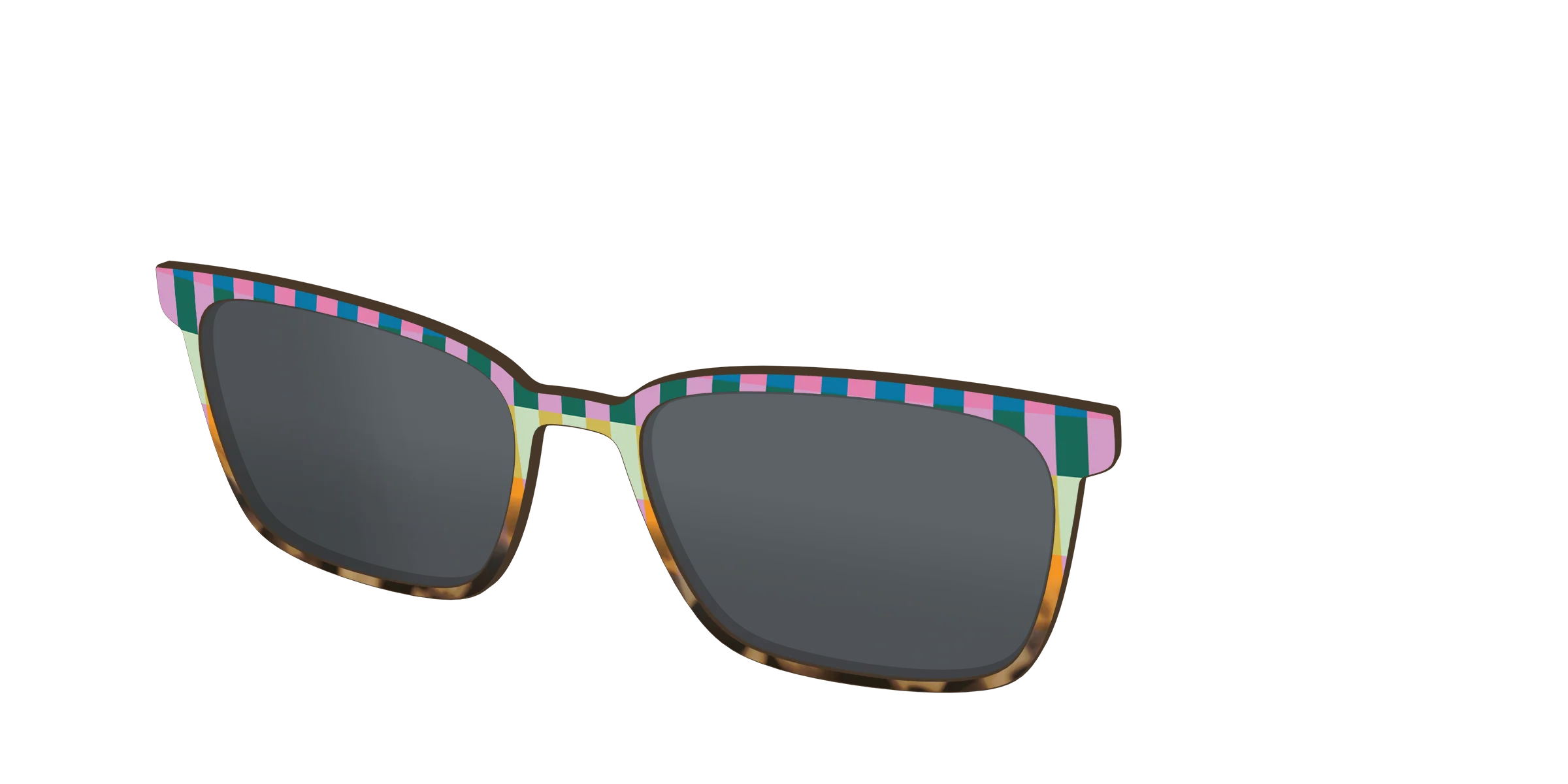 The Polarized Summer Stripes Tortoise Sun Top - Image 46