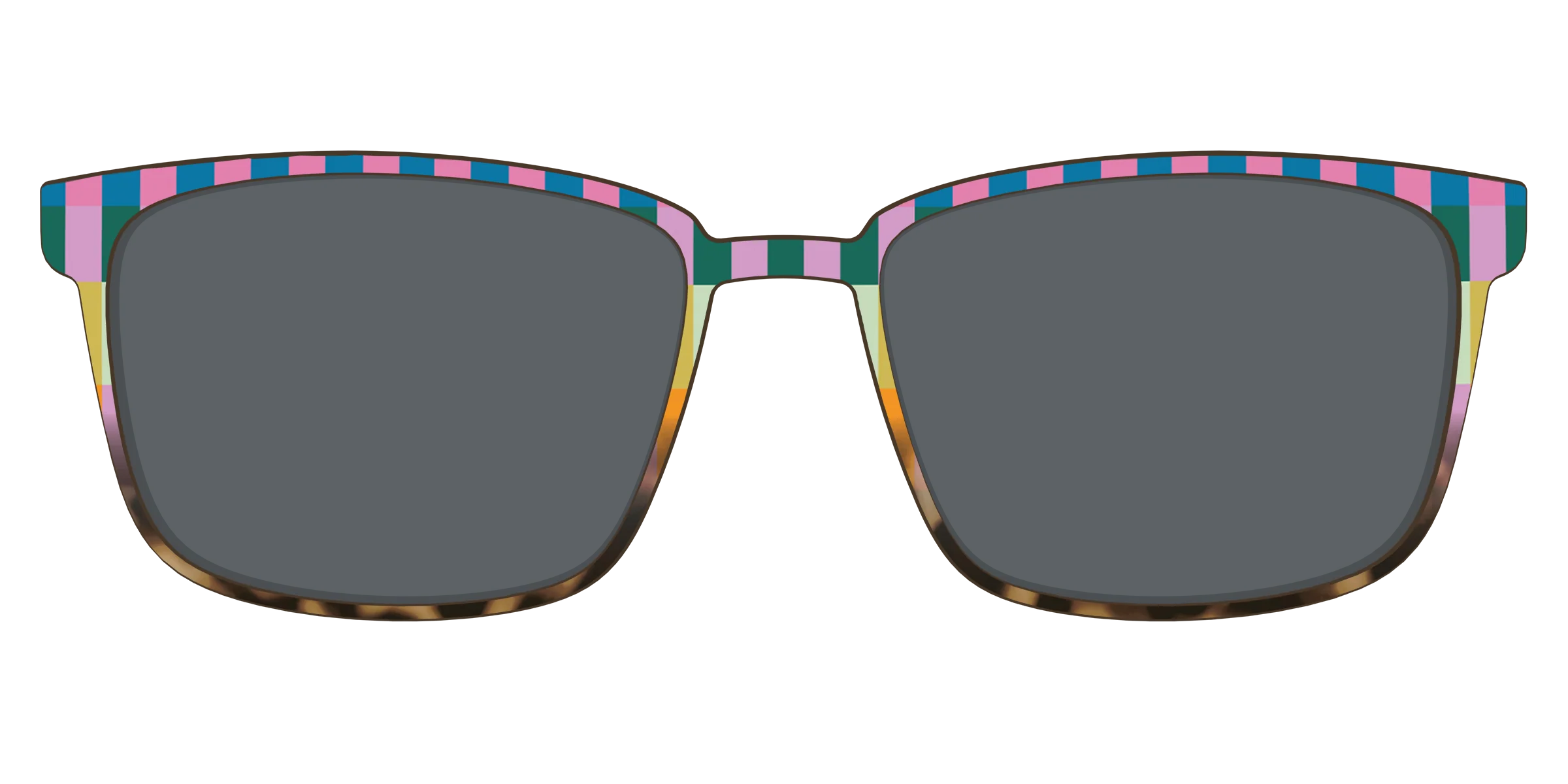 The Polarized Summer Stripes Tortoise Sun Top - Image 49