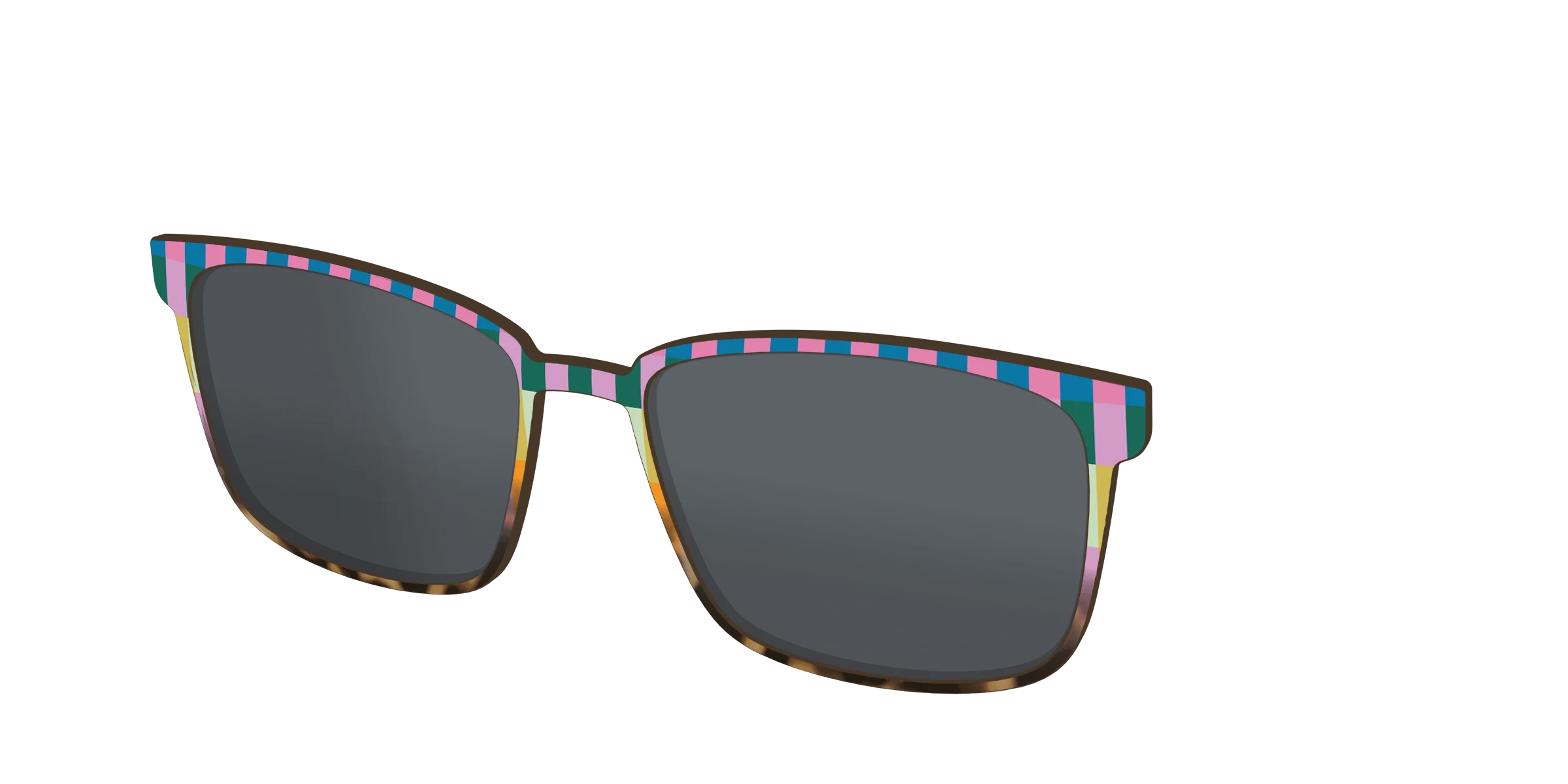 The Polarized Summer Stripes Tortoise Sun Top - Image 50