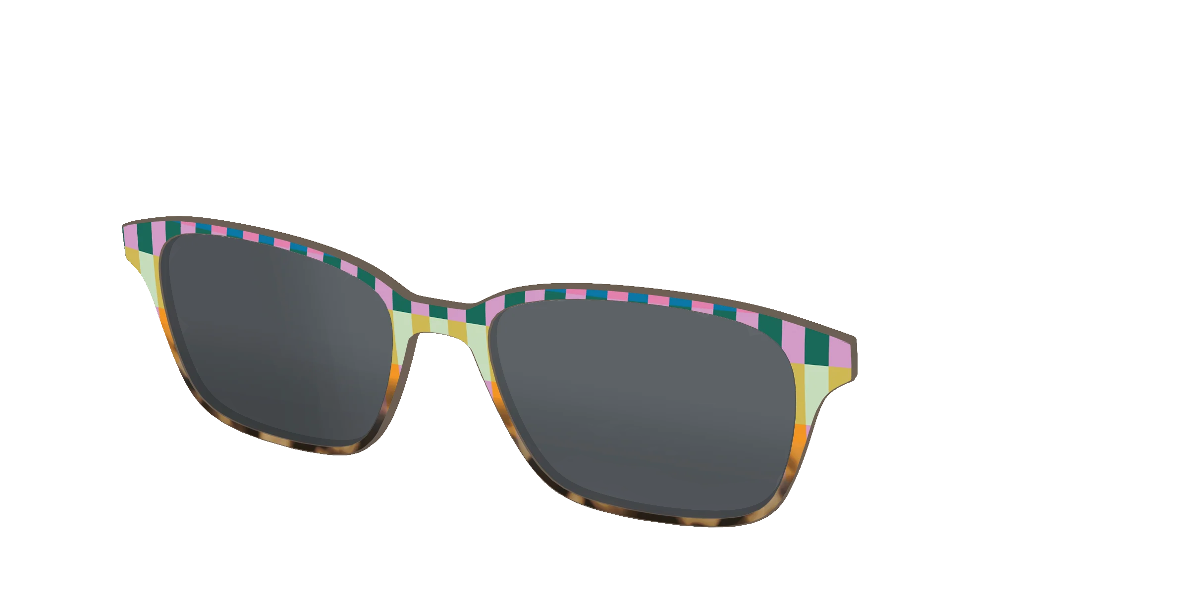 The Polarized Summer Stripes Tortoise Sun Top - Image 56