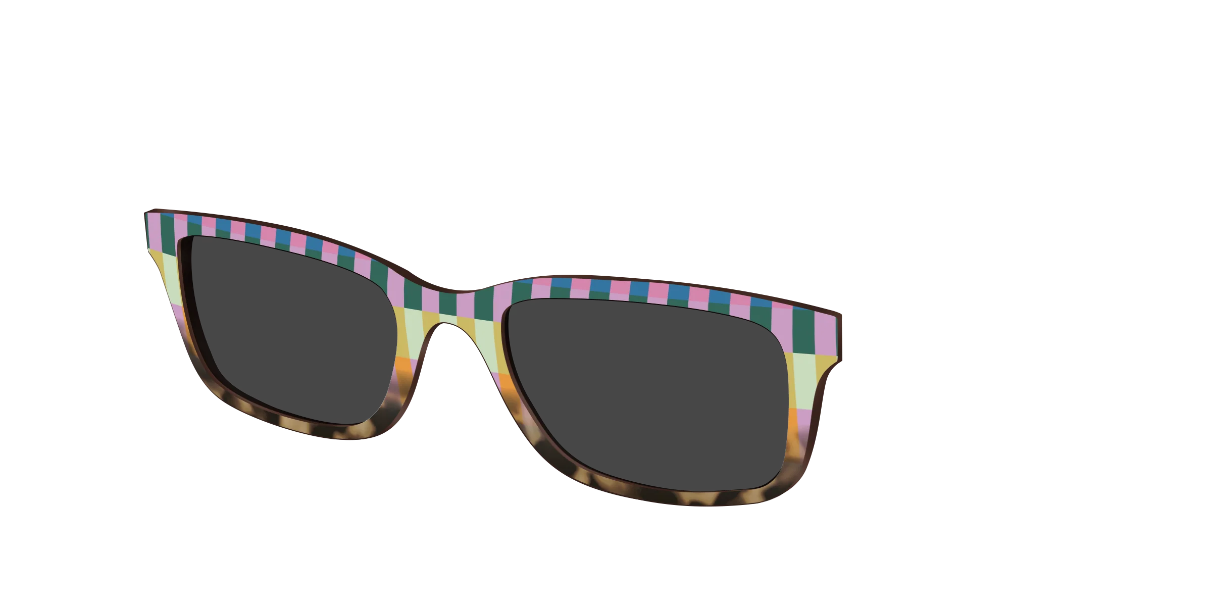 The Polarized Summer Stripes Tortoise Sun Top - Image 6