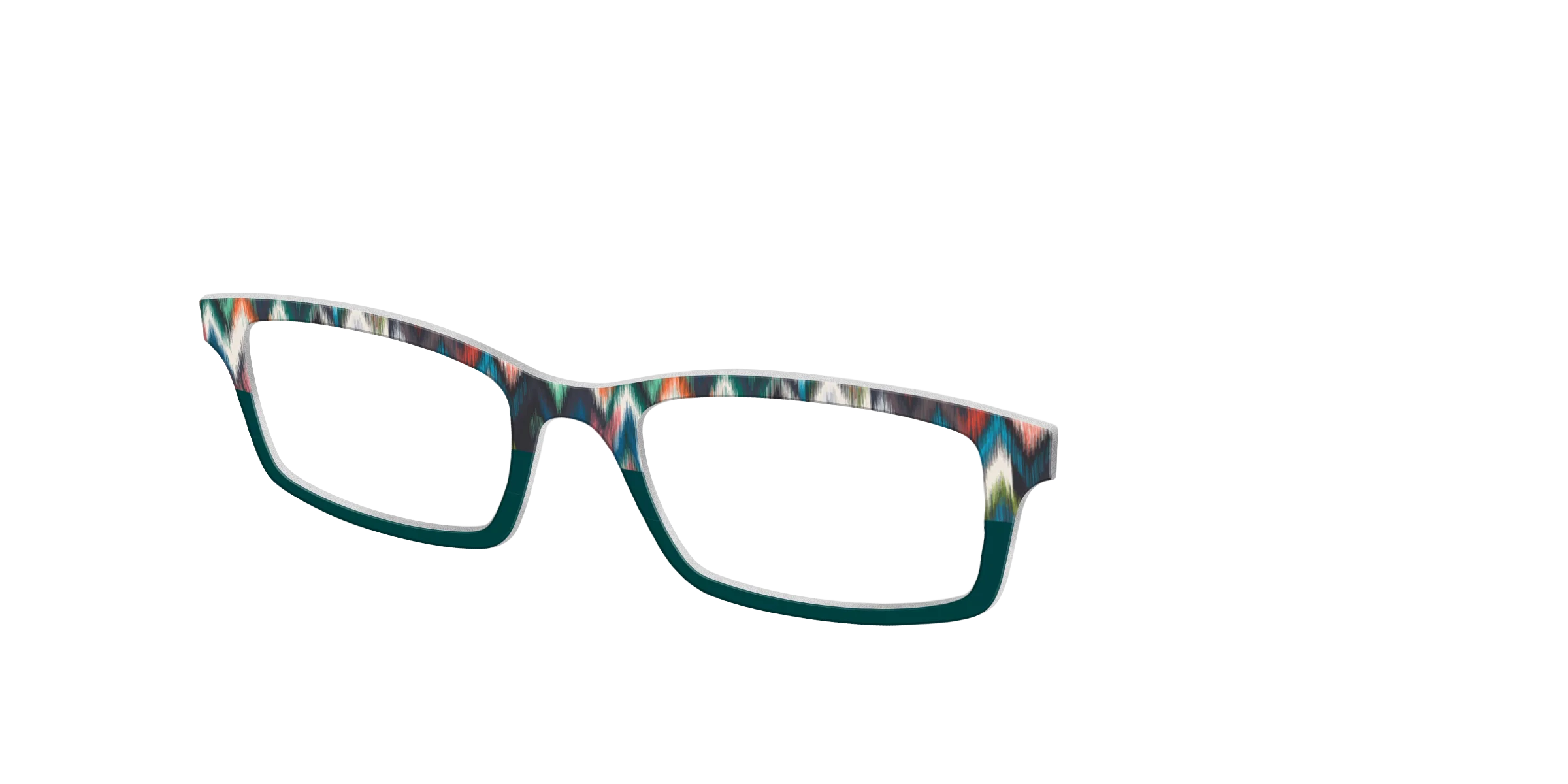 The Teal Ikat Split - Image 2