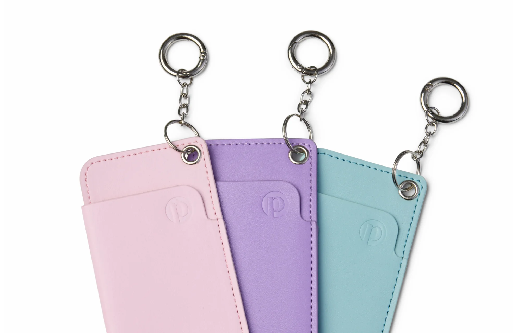 The Top Frame Keychain Case Iris Blue - Image 4