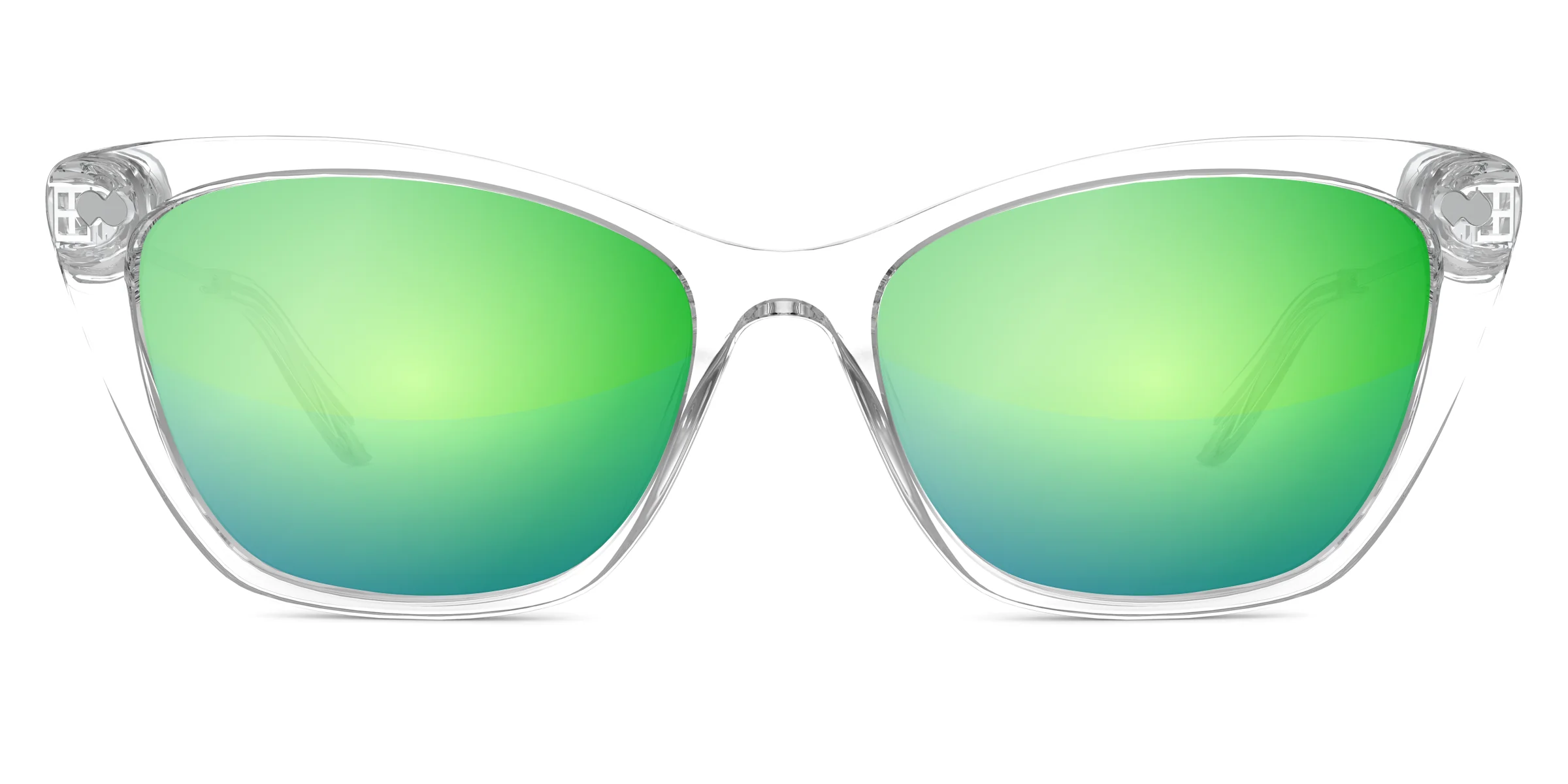 The Wanda - Crystal Clear Acetate Silver Metal - Image 10