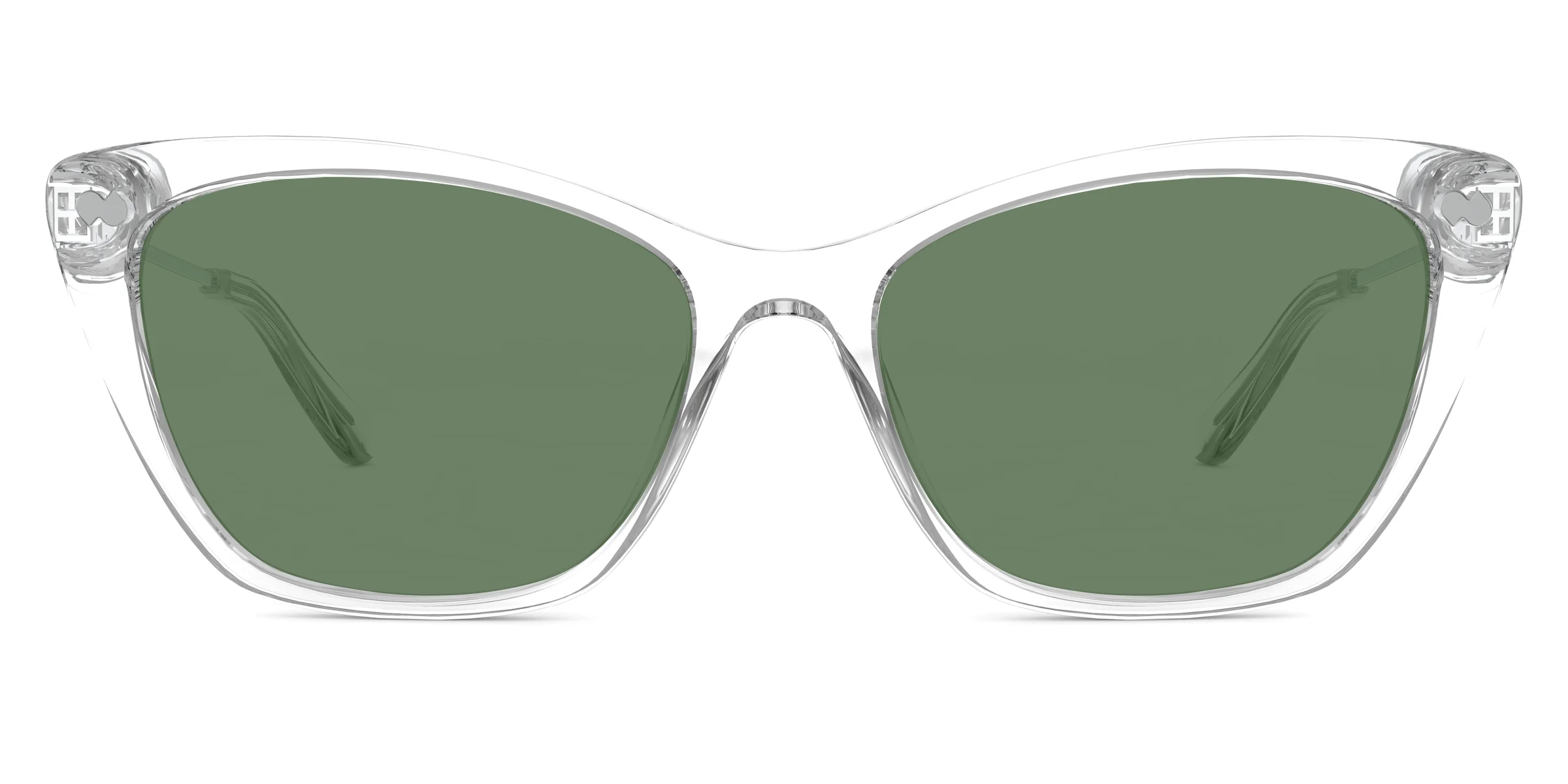 The Wanda - Crystal Clear Acetate Silver Metal - Image 6