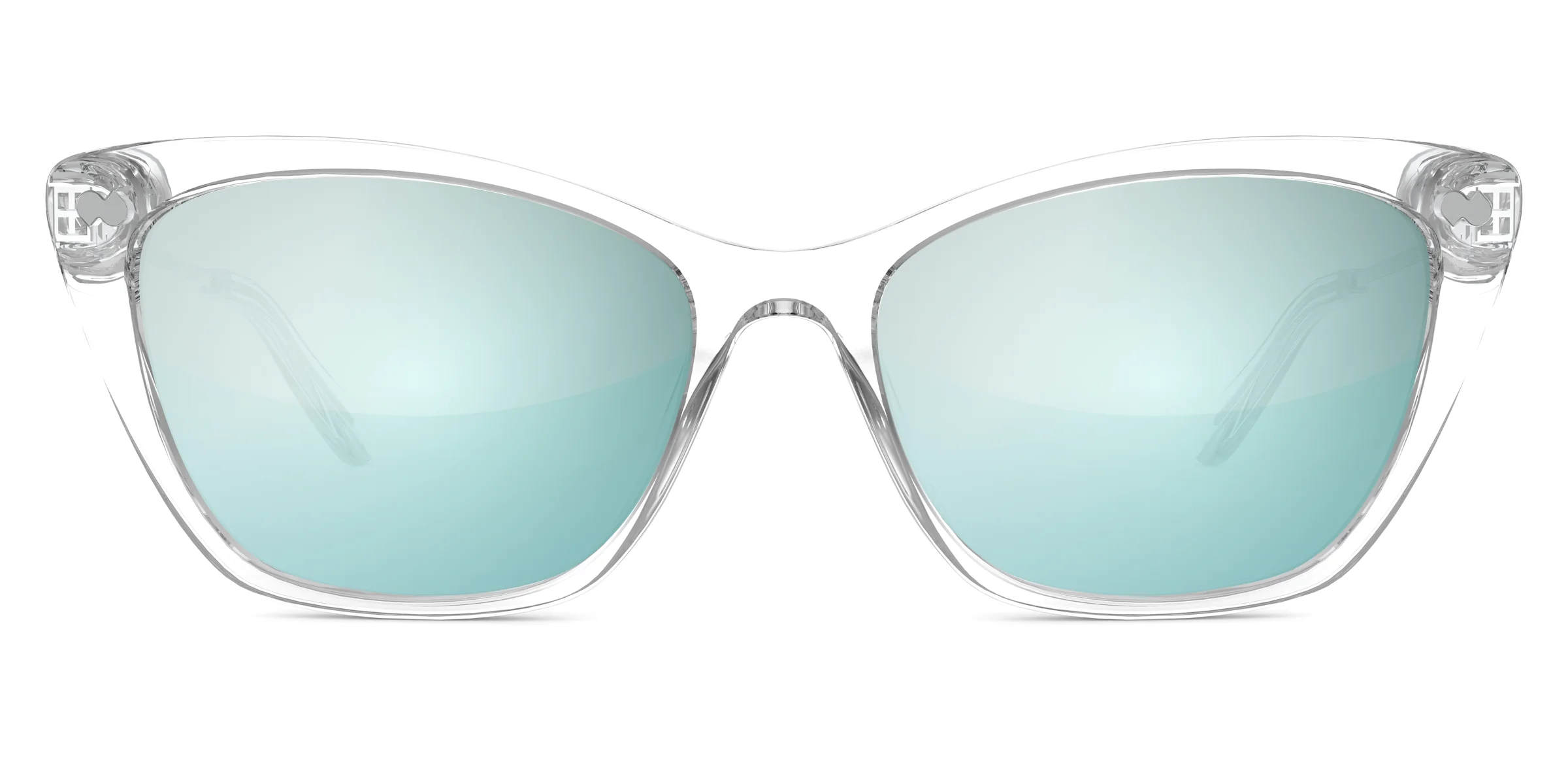 The Wanda - Crystal Clear Acetate Silver Metal - Image 7