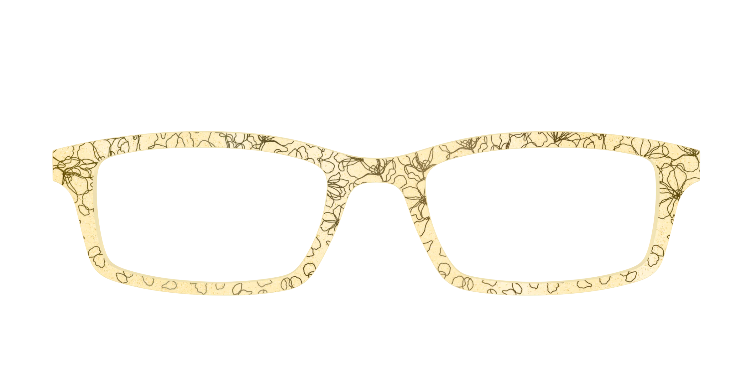 The Yellow Shimmer Petals with Gold Foil